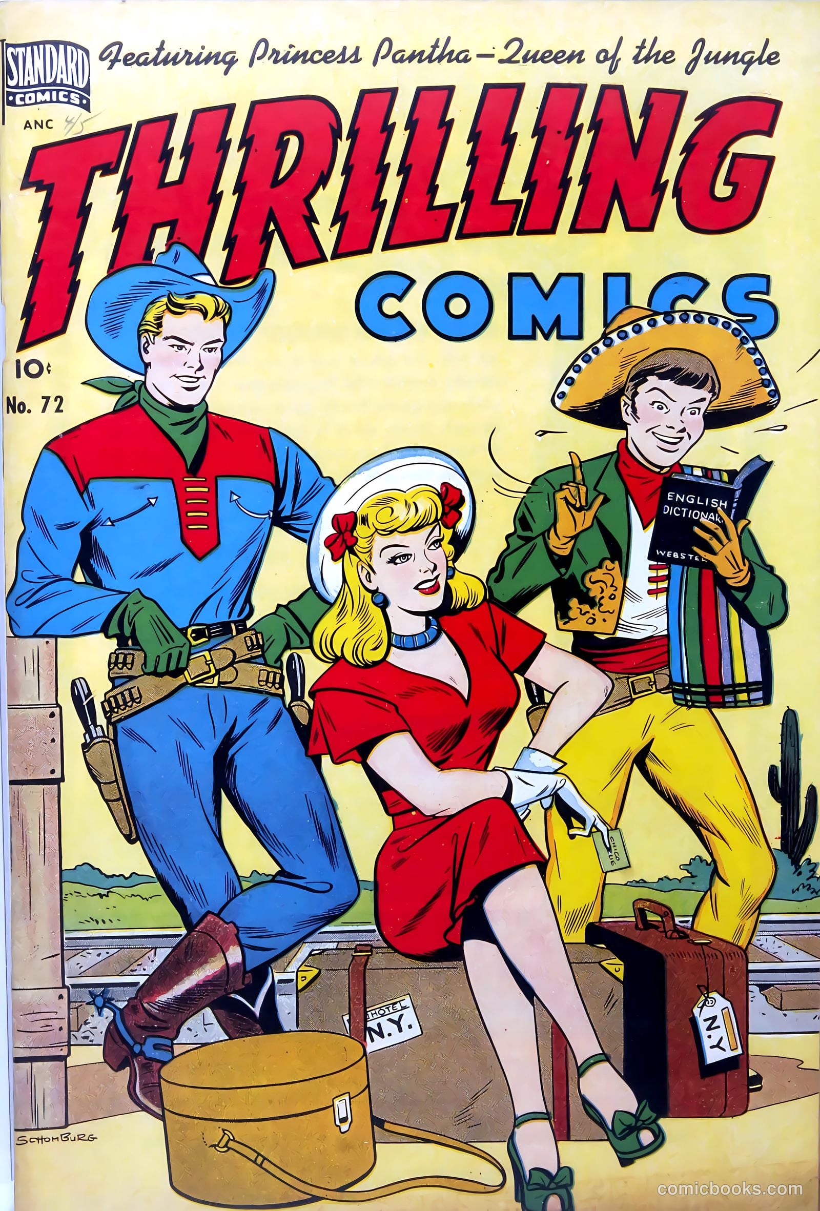 Thrilling Comics #72 — page 1 of 54
