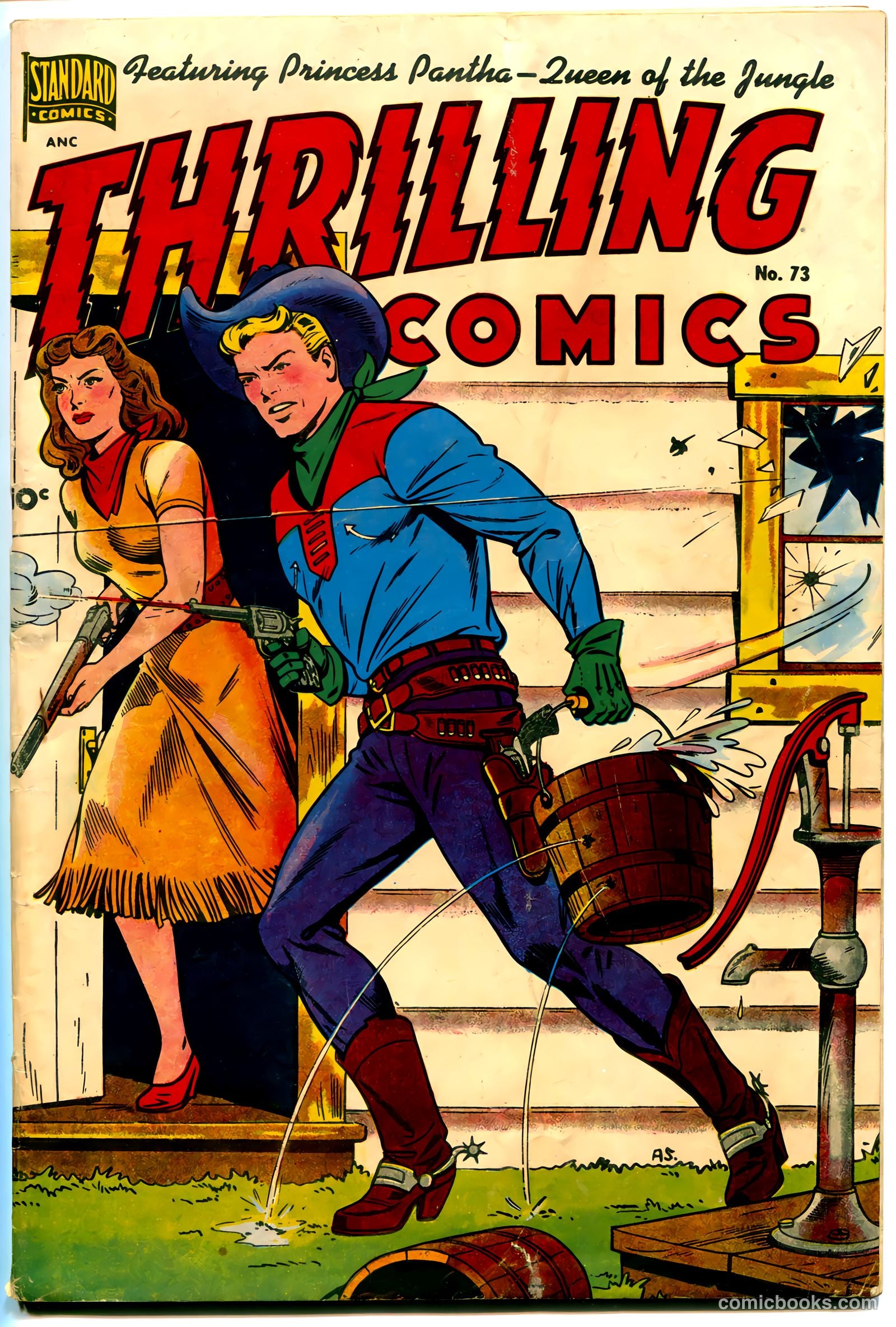 Thrilling Comics #73 — page 1 of 36