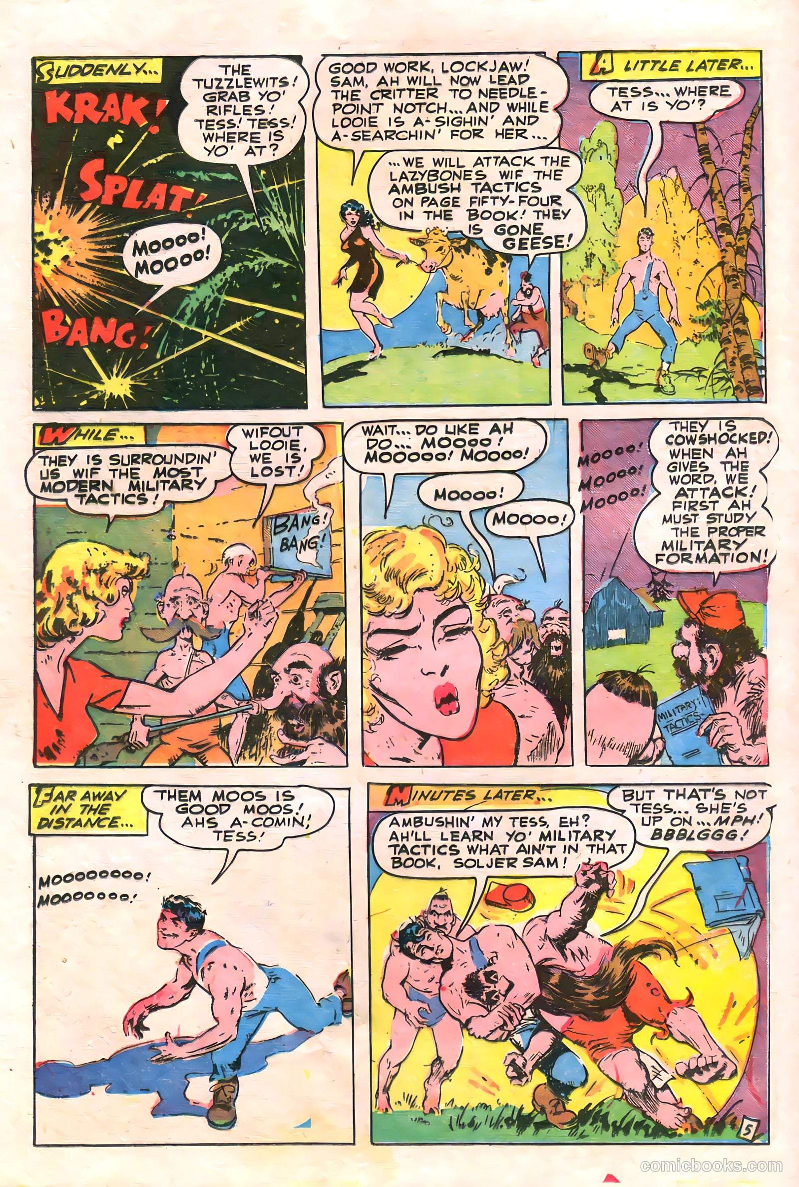 Thrilling Comics #73 — page 32 of 36