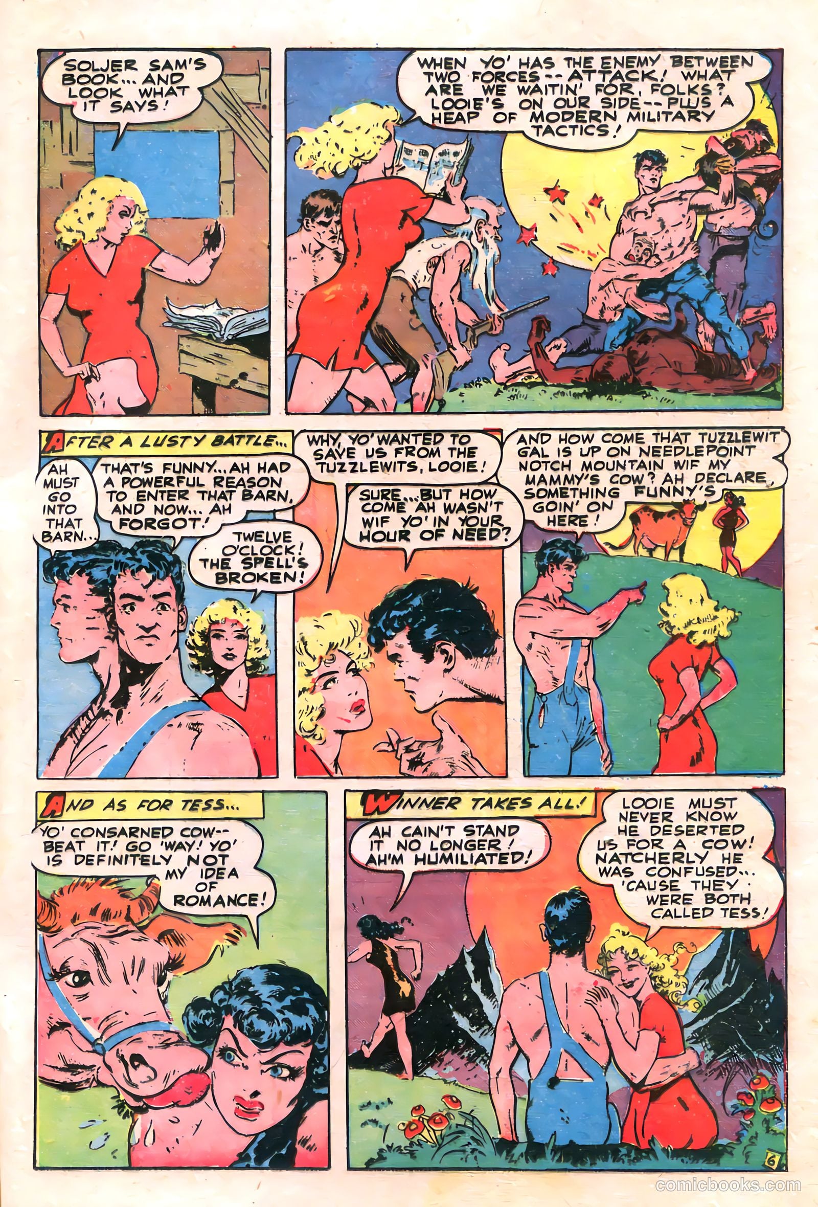 Thrilling Comics #73 — page 33 of 36