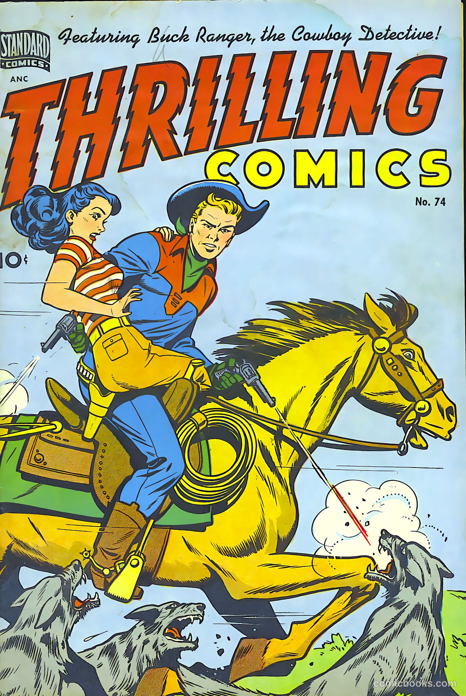 Thrilling Comics #74 — page 1 of 36