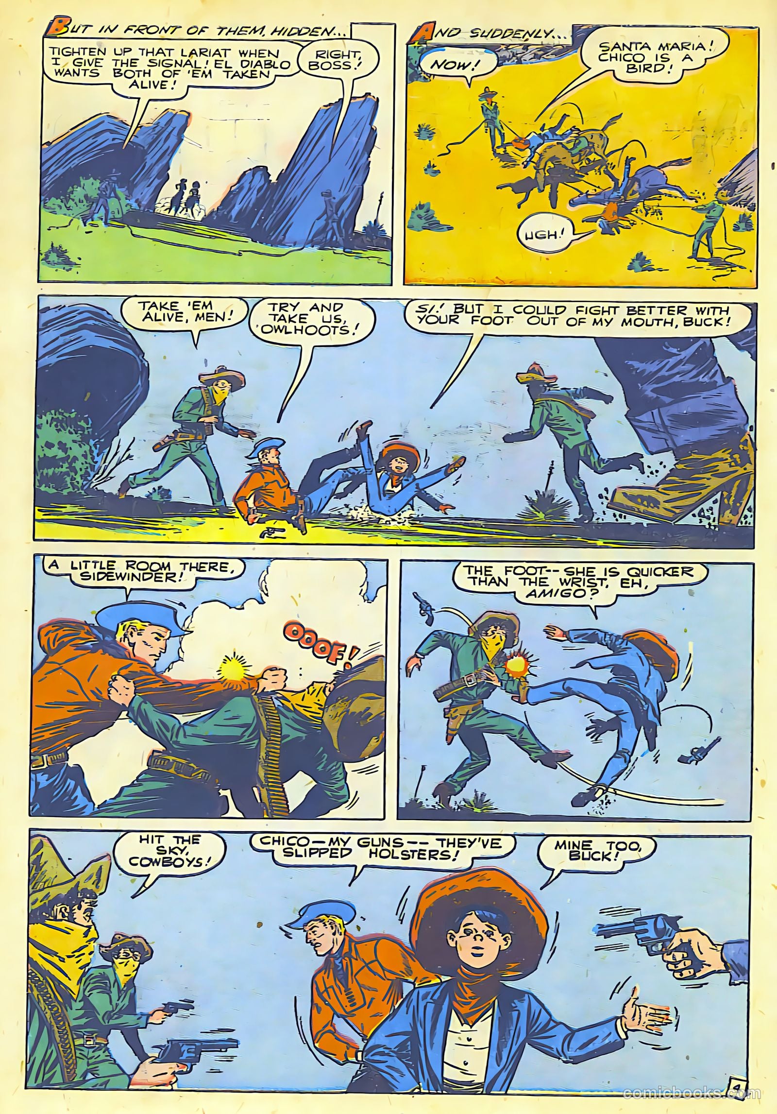 Thrilling Comics #74 — page 6 of 36