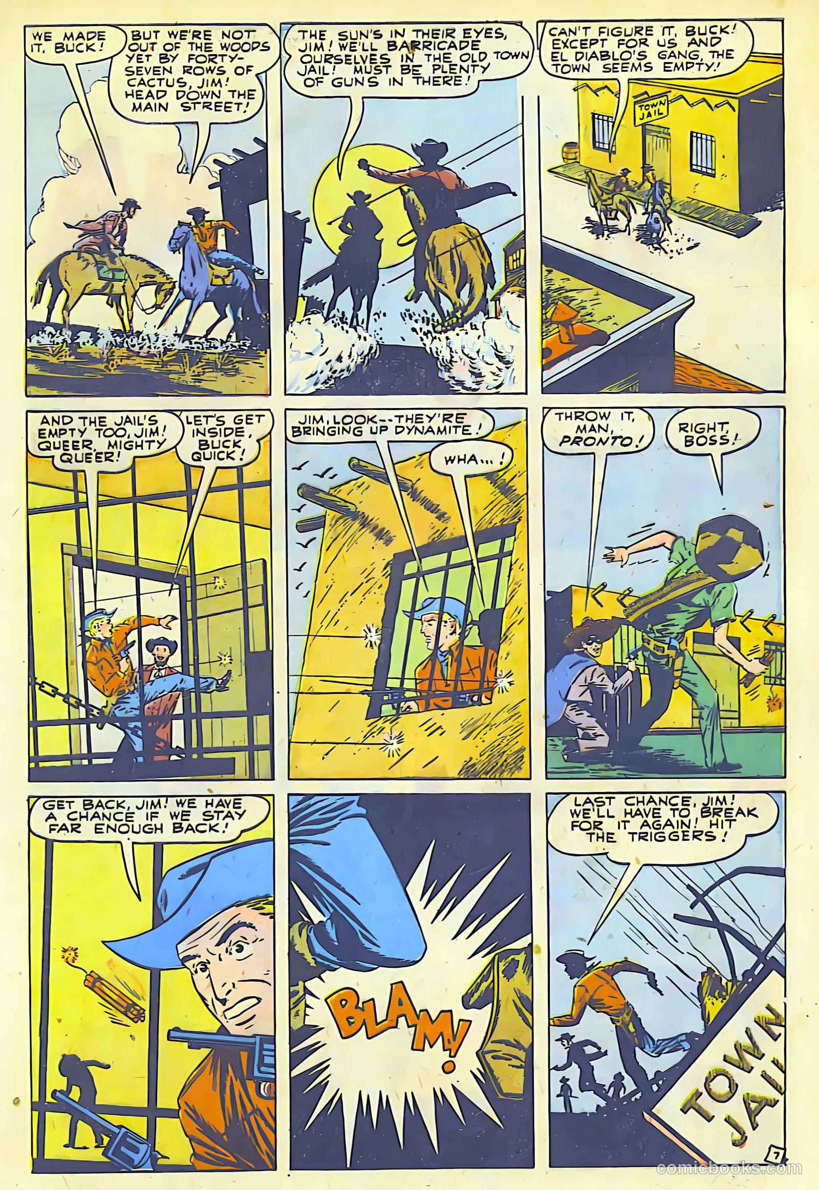 Thrilling Comics #74 — page 9 of 36