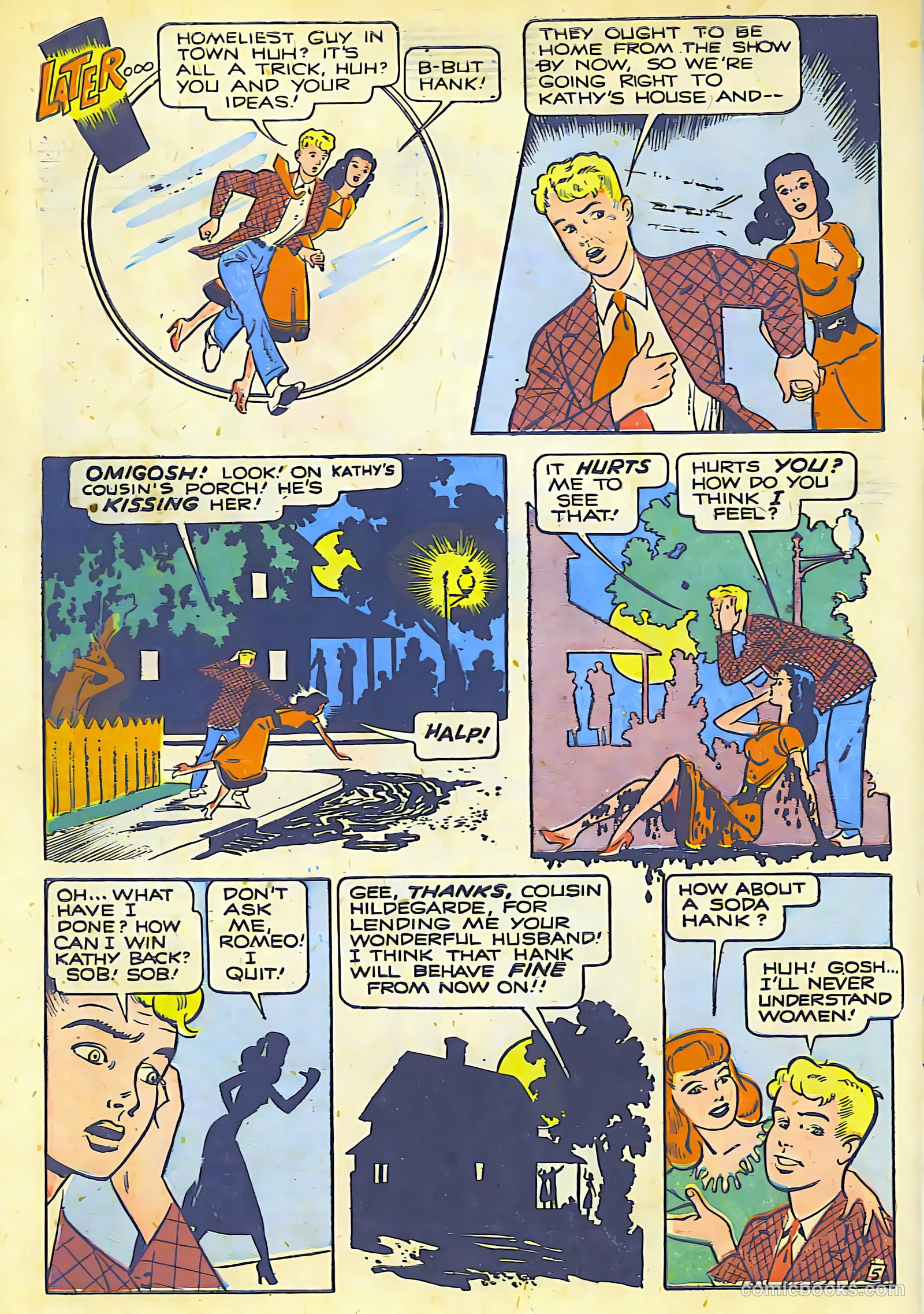 Thrilling Comics #74 — page 34 of 36