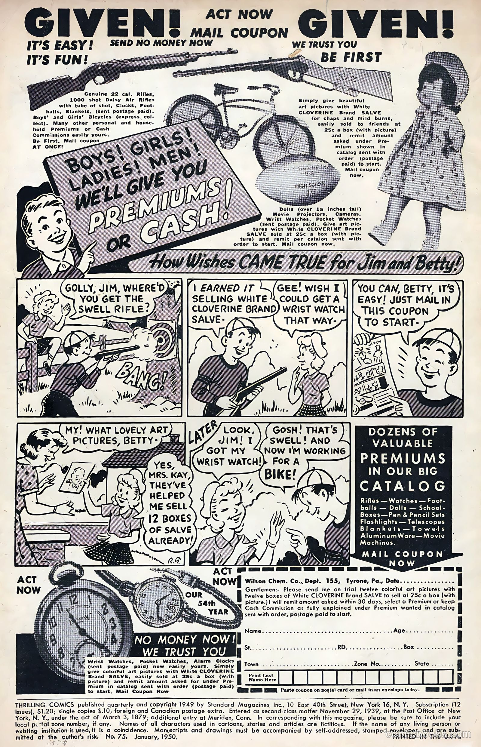 Thrilling Comics #75 — page 2 of 36