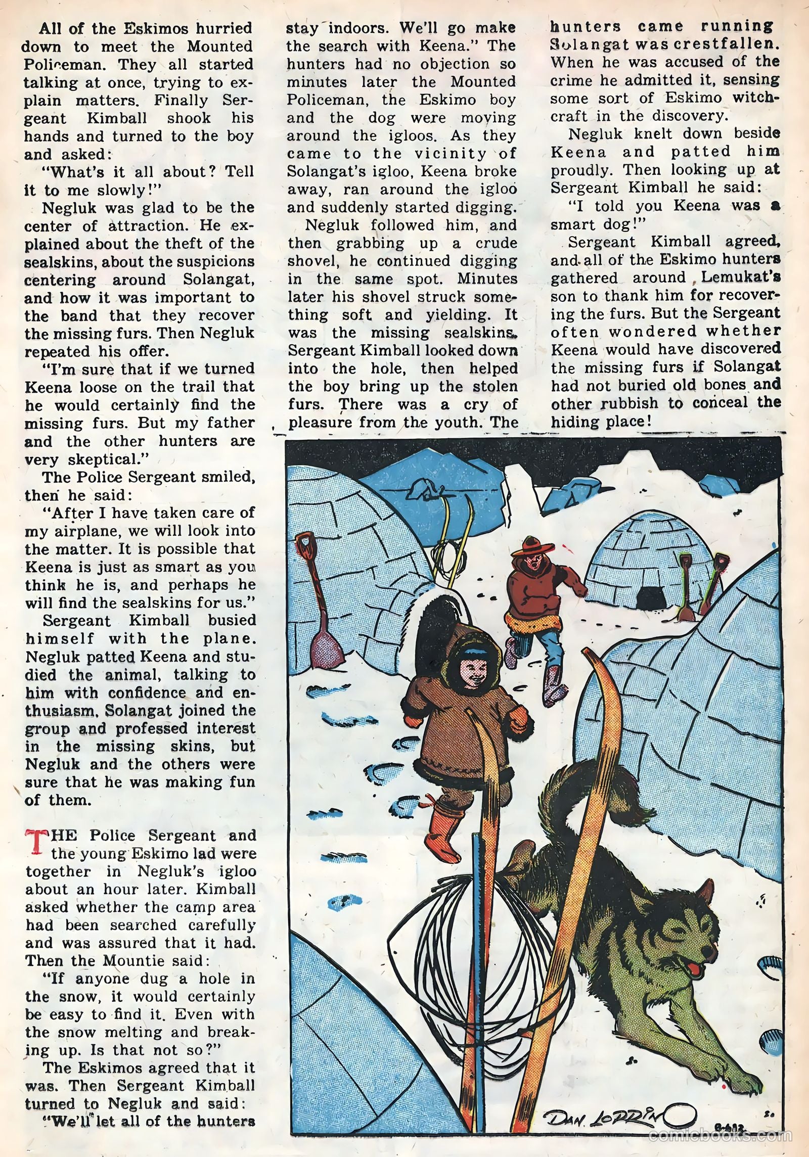 Thrilling Comics #75 — page 17 of 36