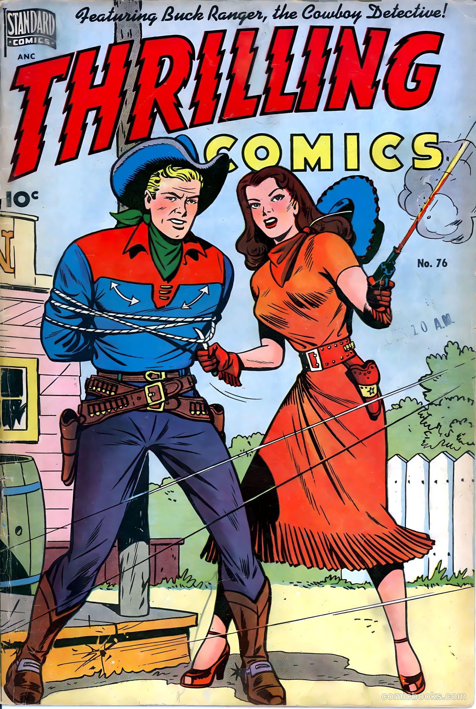 Thrilling Comics #76 — page 1 of 37