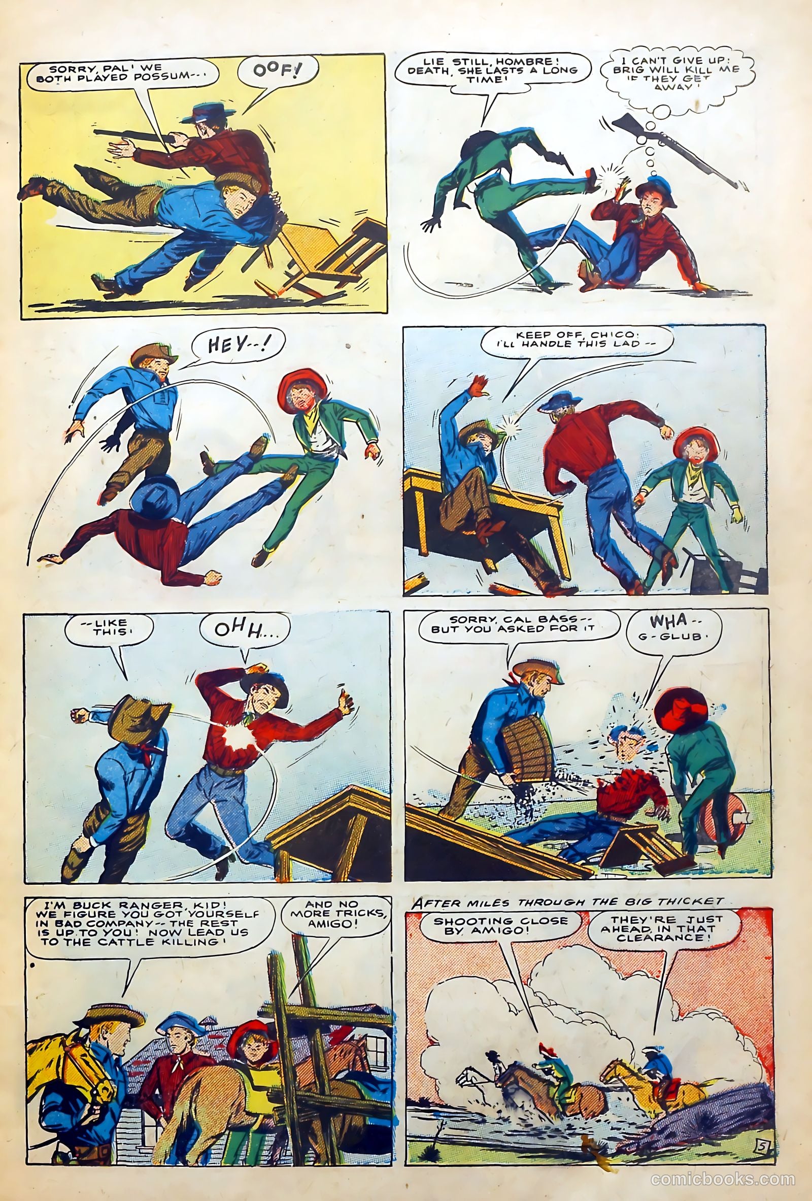 Thrilling Comics #76 — page 7 of 37