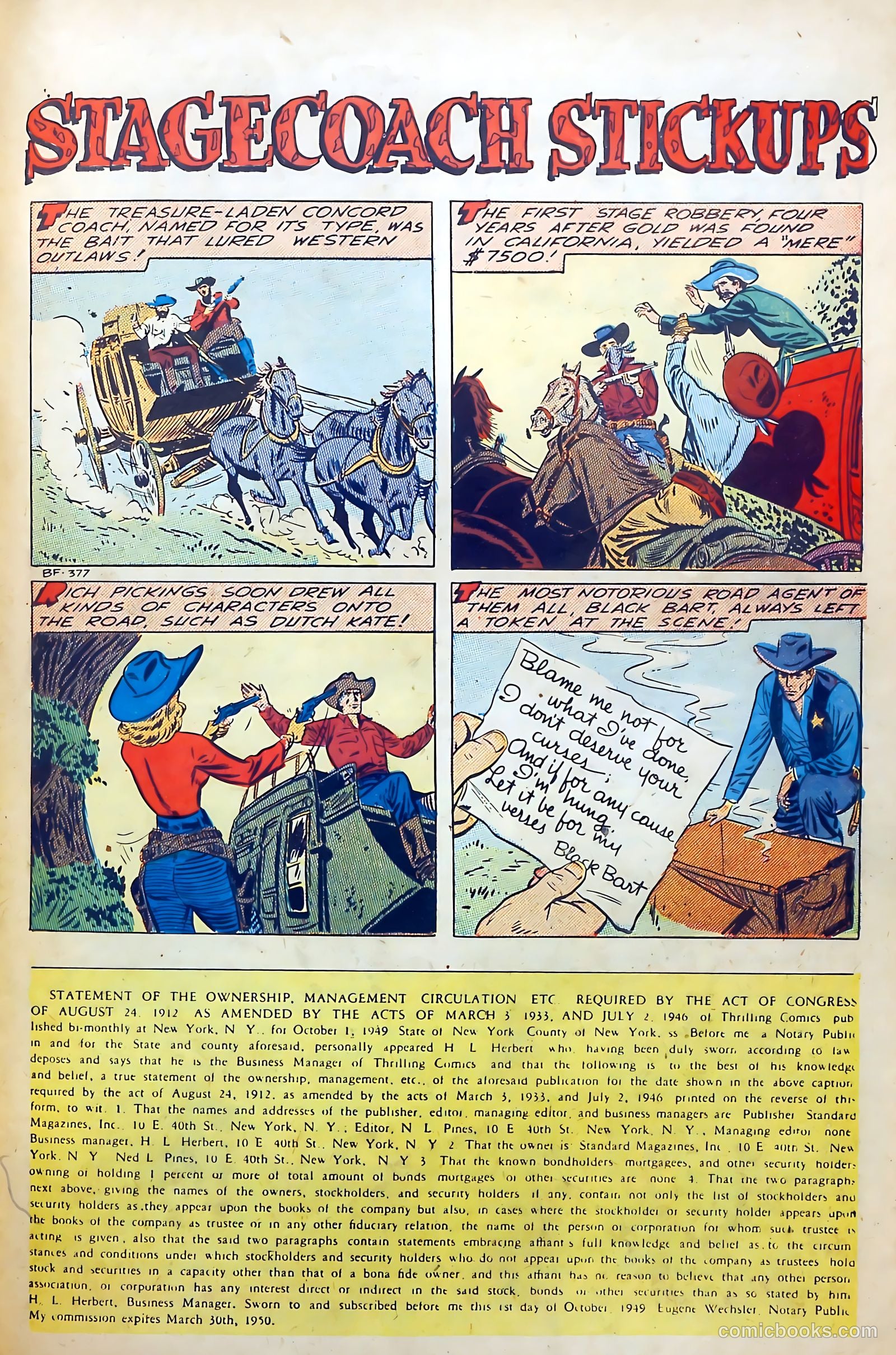 Thrilling Comics #76 — page 27 of 37