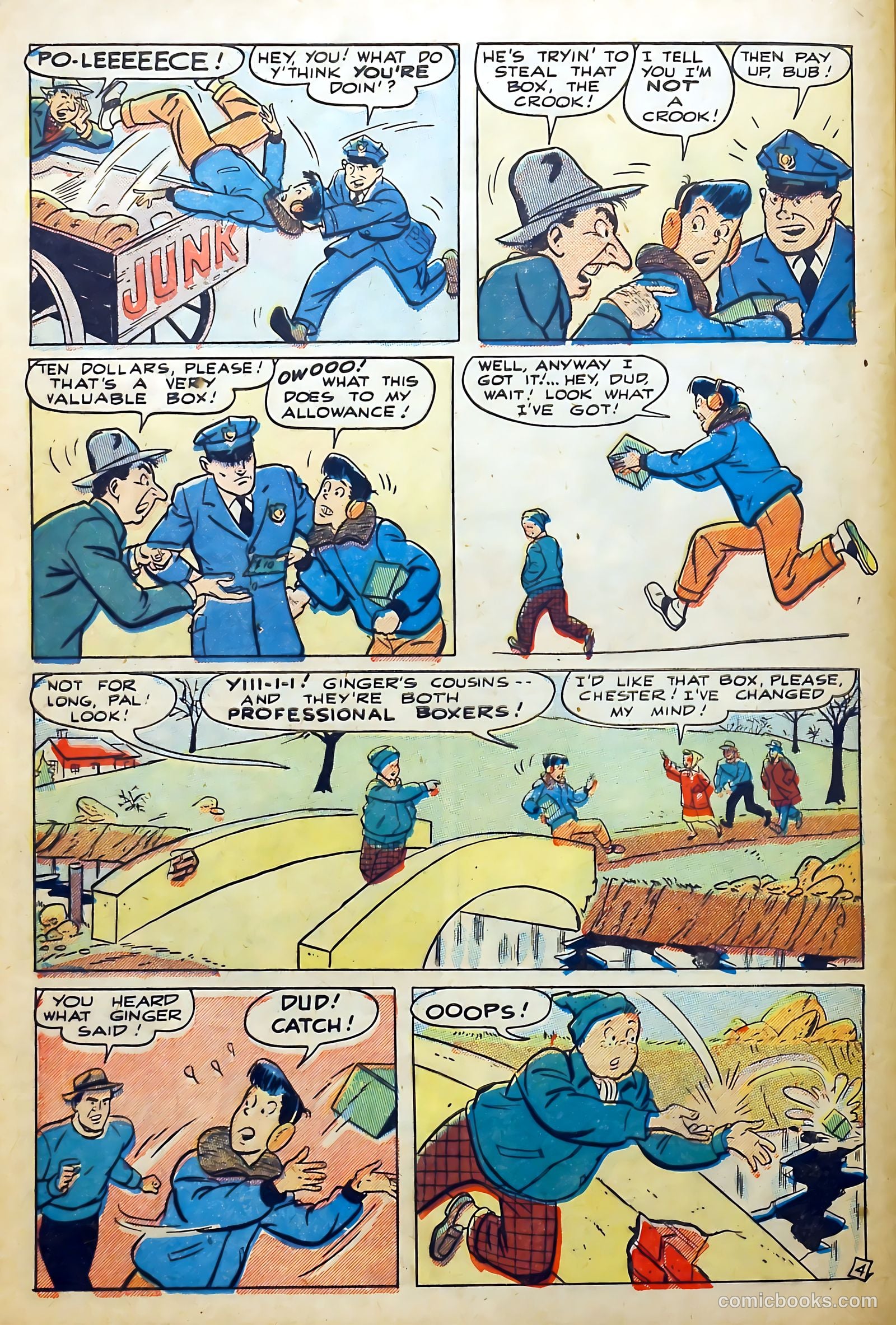 Thrilling Comics #76 — page 32 of 37