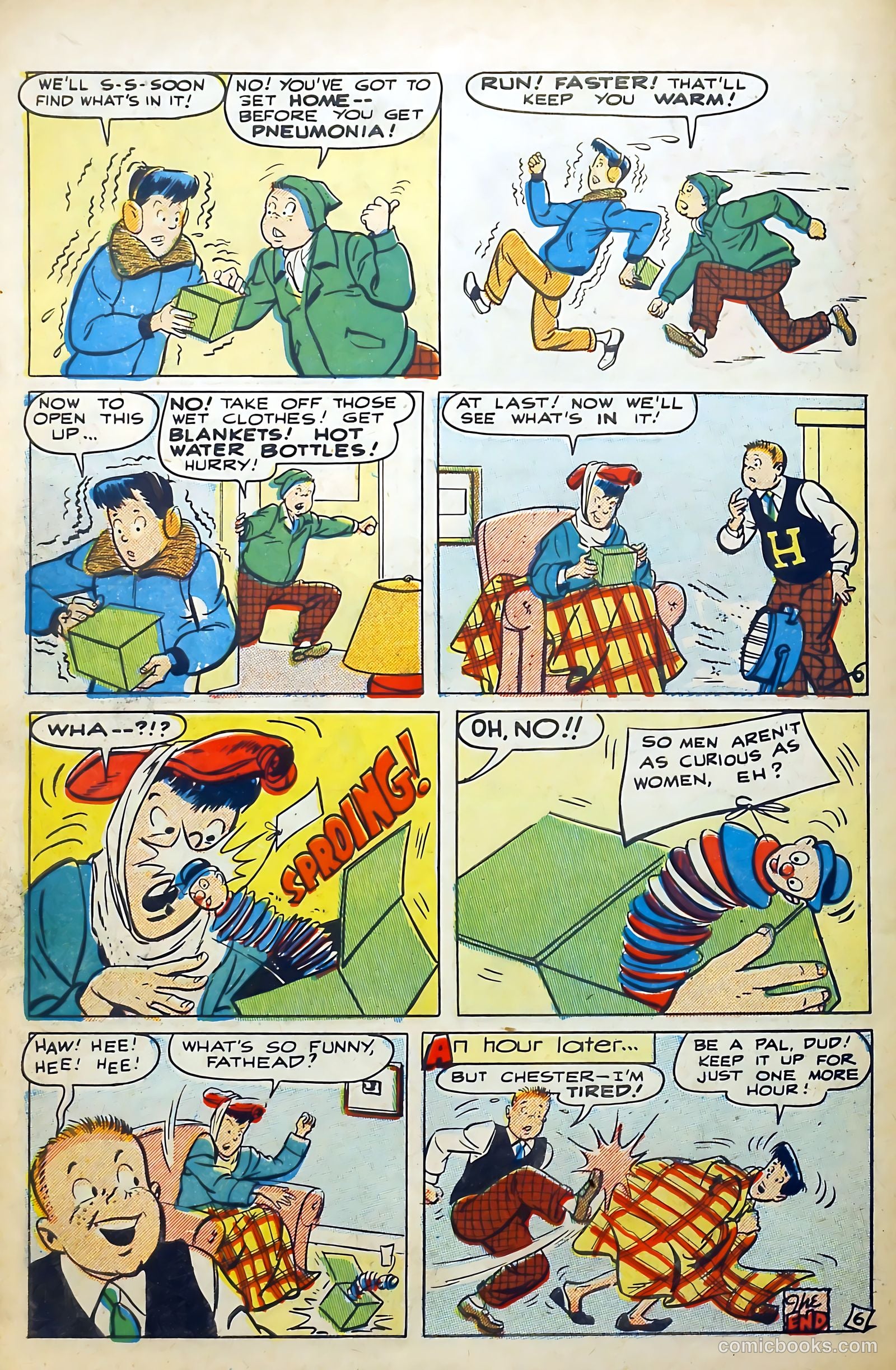 Thrilling Comics #76 — page 34 of 37