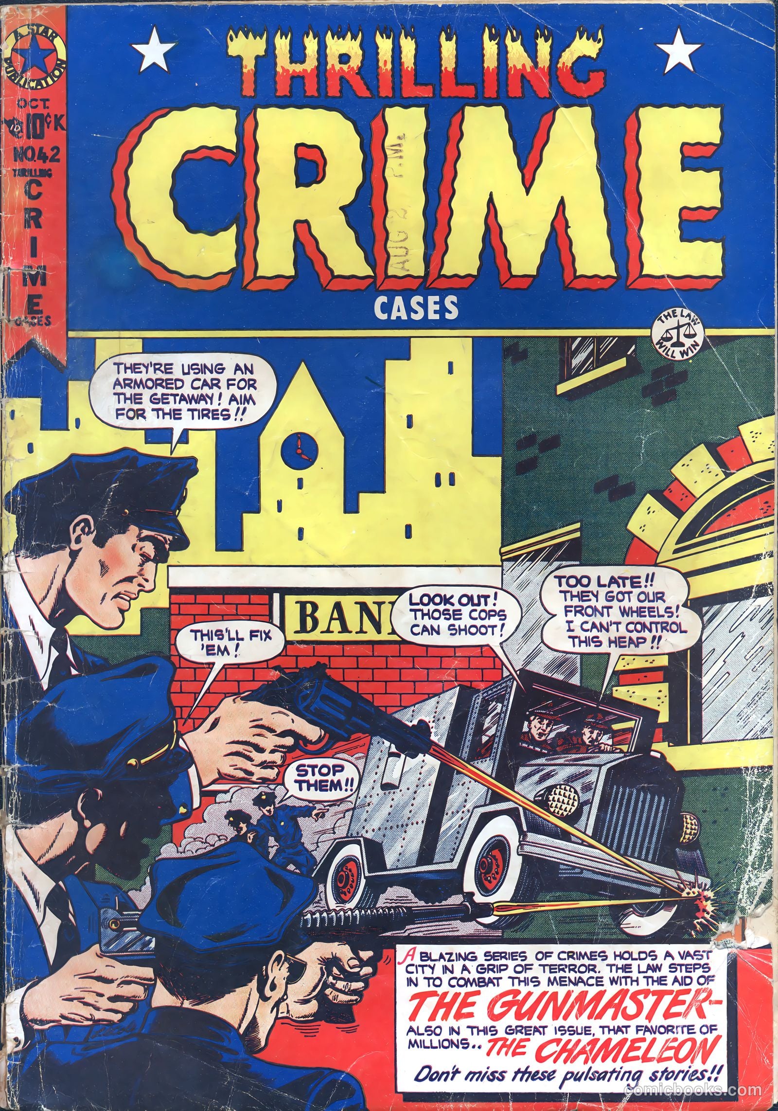 Thrilling Crime Cases #42 — page 1 of 36