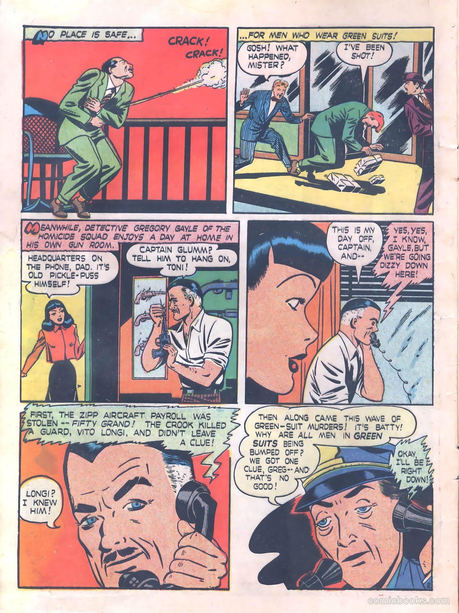 Thrilling Crime Cases #42 — page 4 of 36