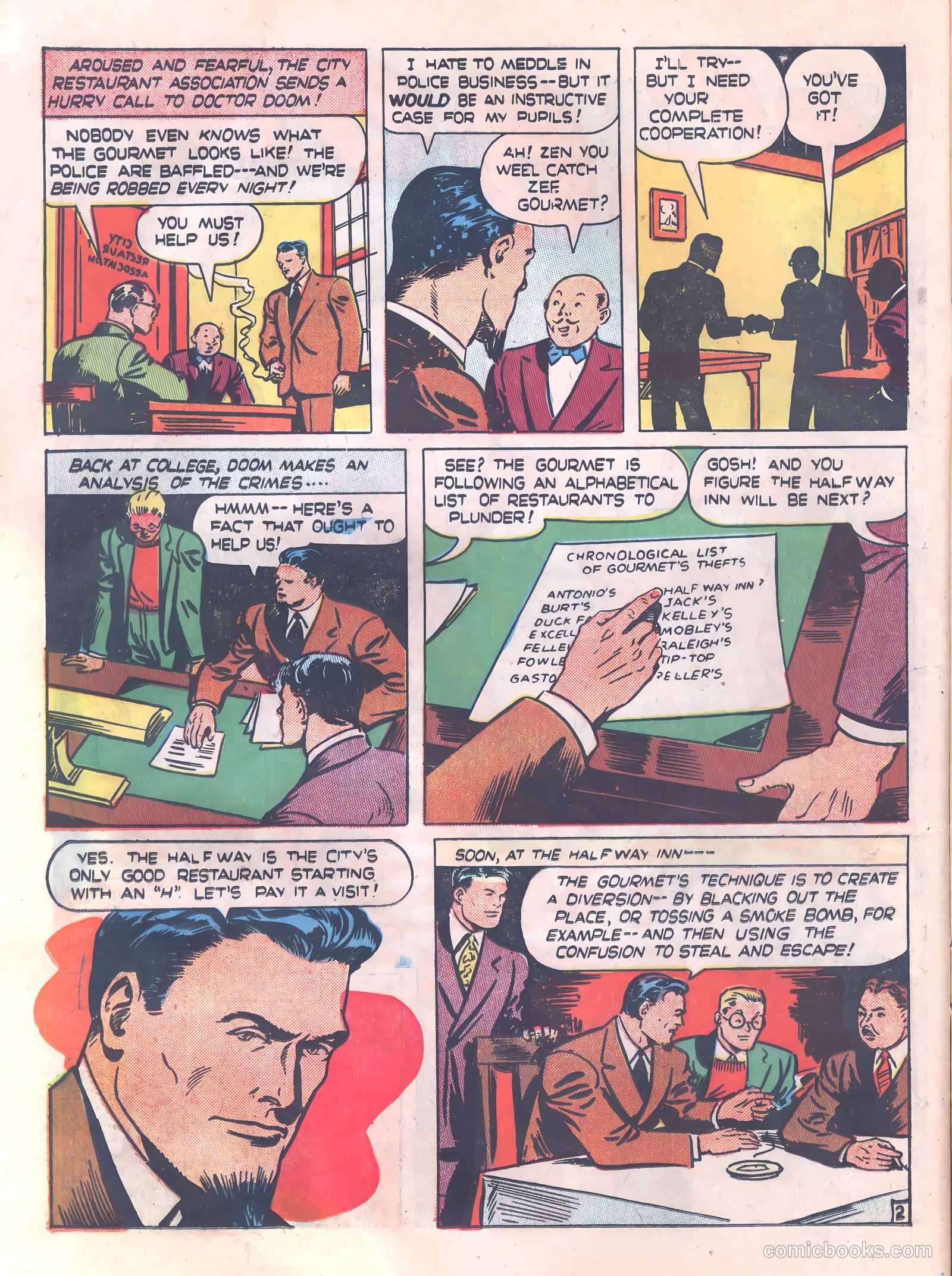 Thrilling Crime Cases #42 — page 14 of 36