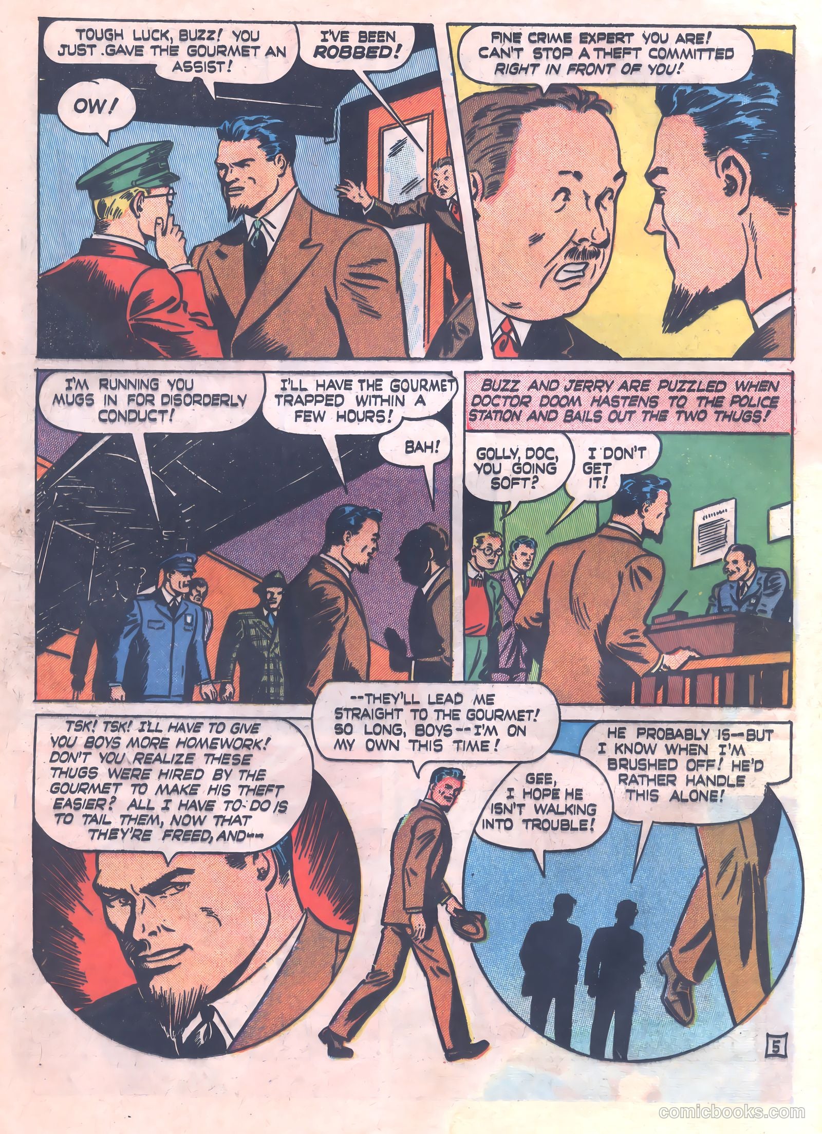 Thrilling Crime Cases #42 — page 17 of 36