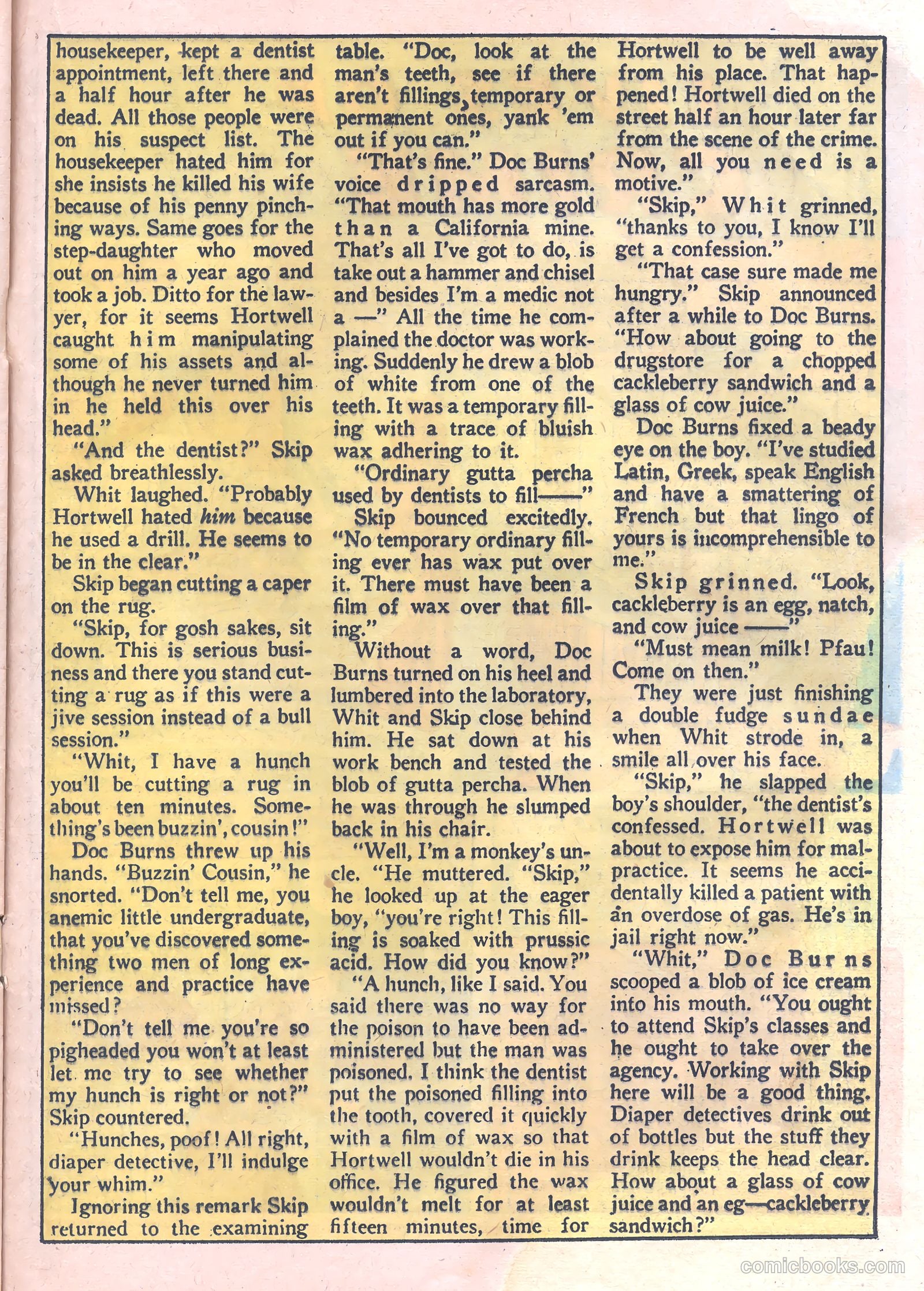 Thrilling Crime Cases #42 — page 21 of 36