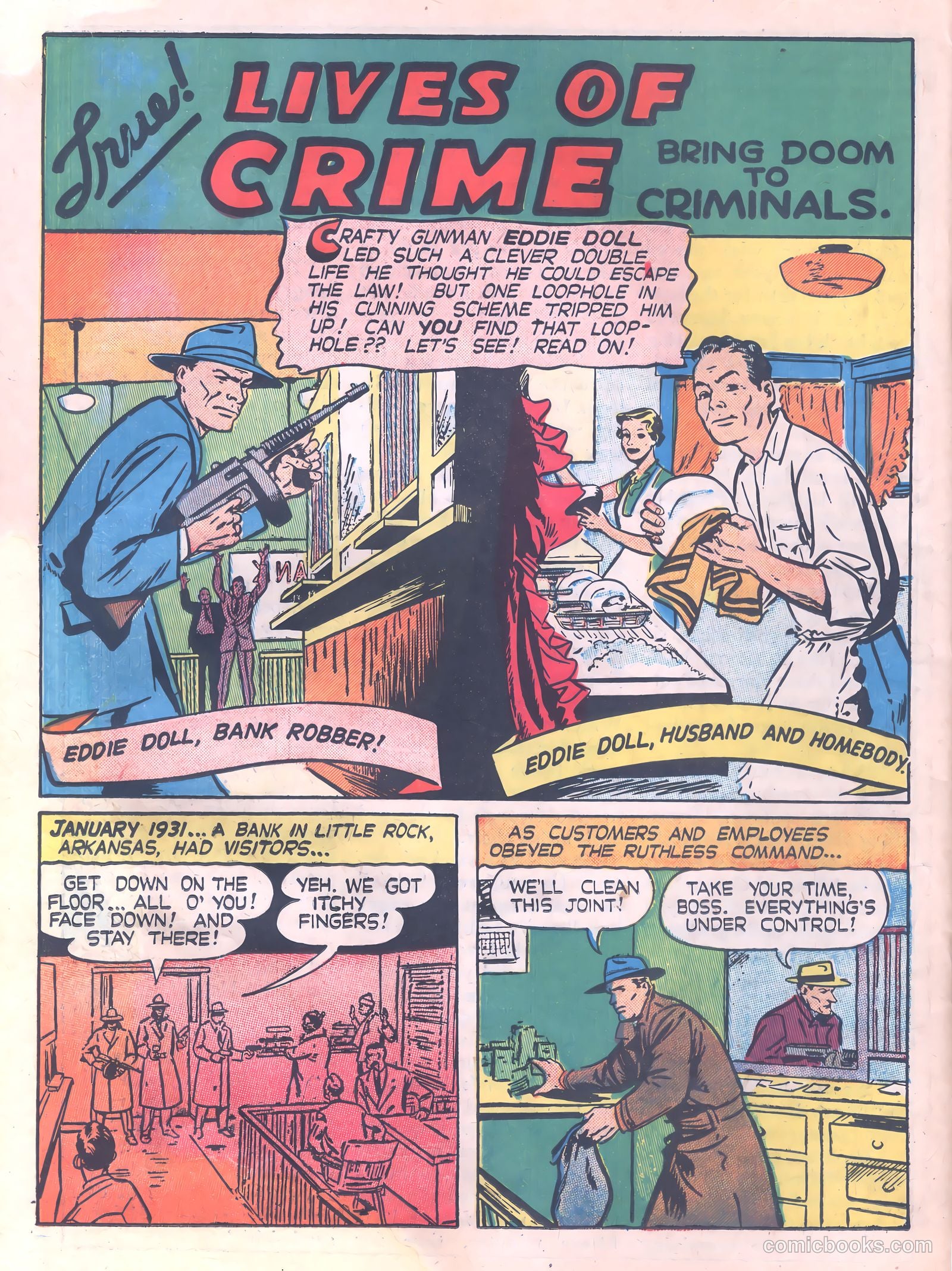 Thrilling Crime Cases #42 — page 22 of 36