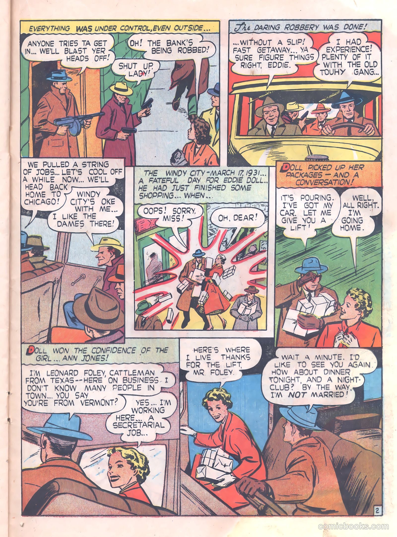 Thrilling Crime Cases #42 — page 23 of 36