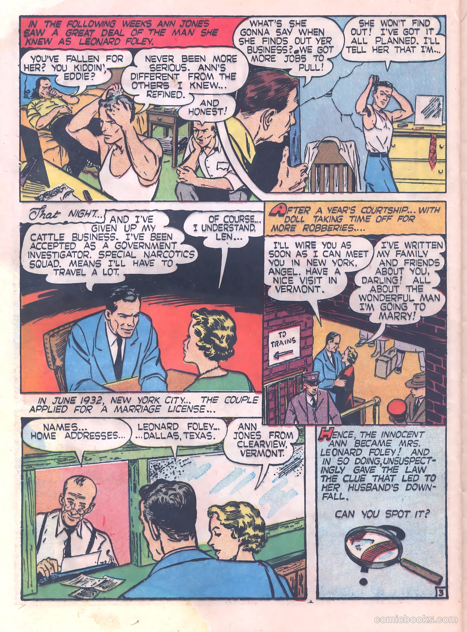 Thrilling Crime Cases #42 — page 24 of 36