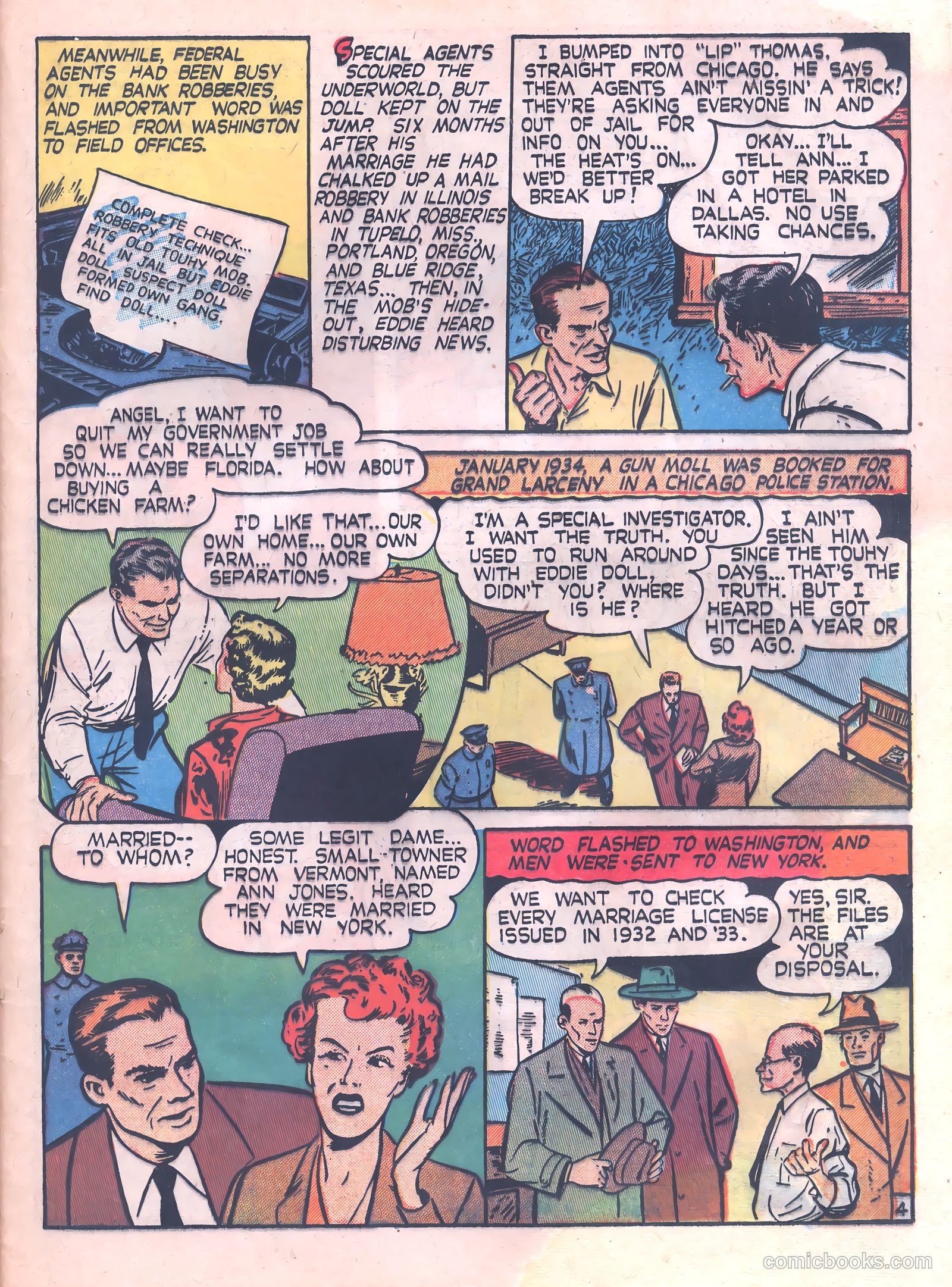 Thrilling Crime Cases #42 — page 25 of 36