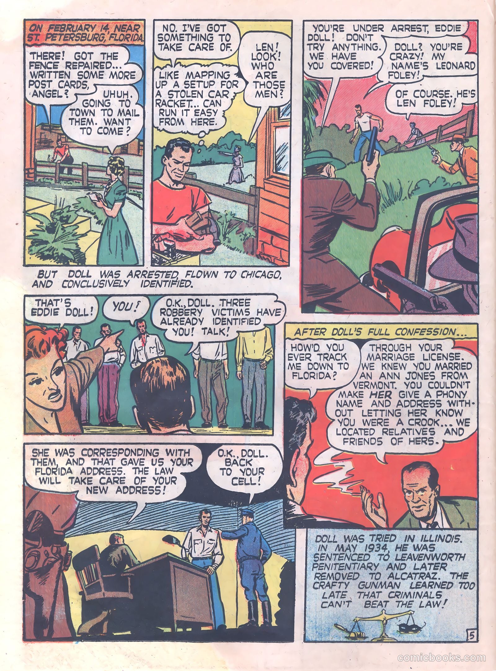 Thrilling Crime Cases #42 — page 26 of 36