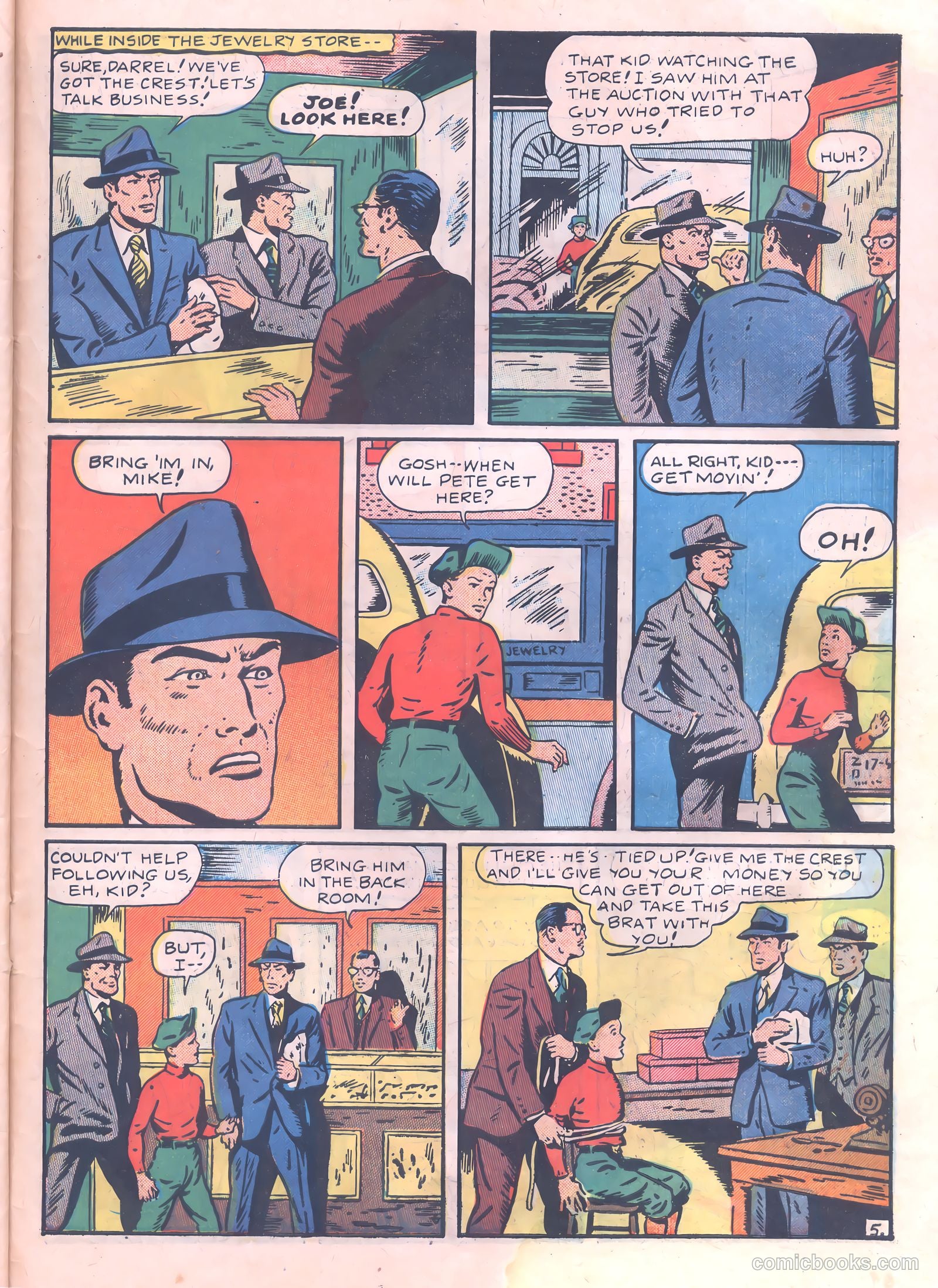 Thrilling Crime Cases #42 — page 31 of 36