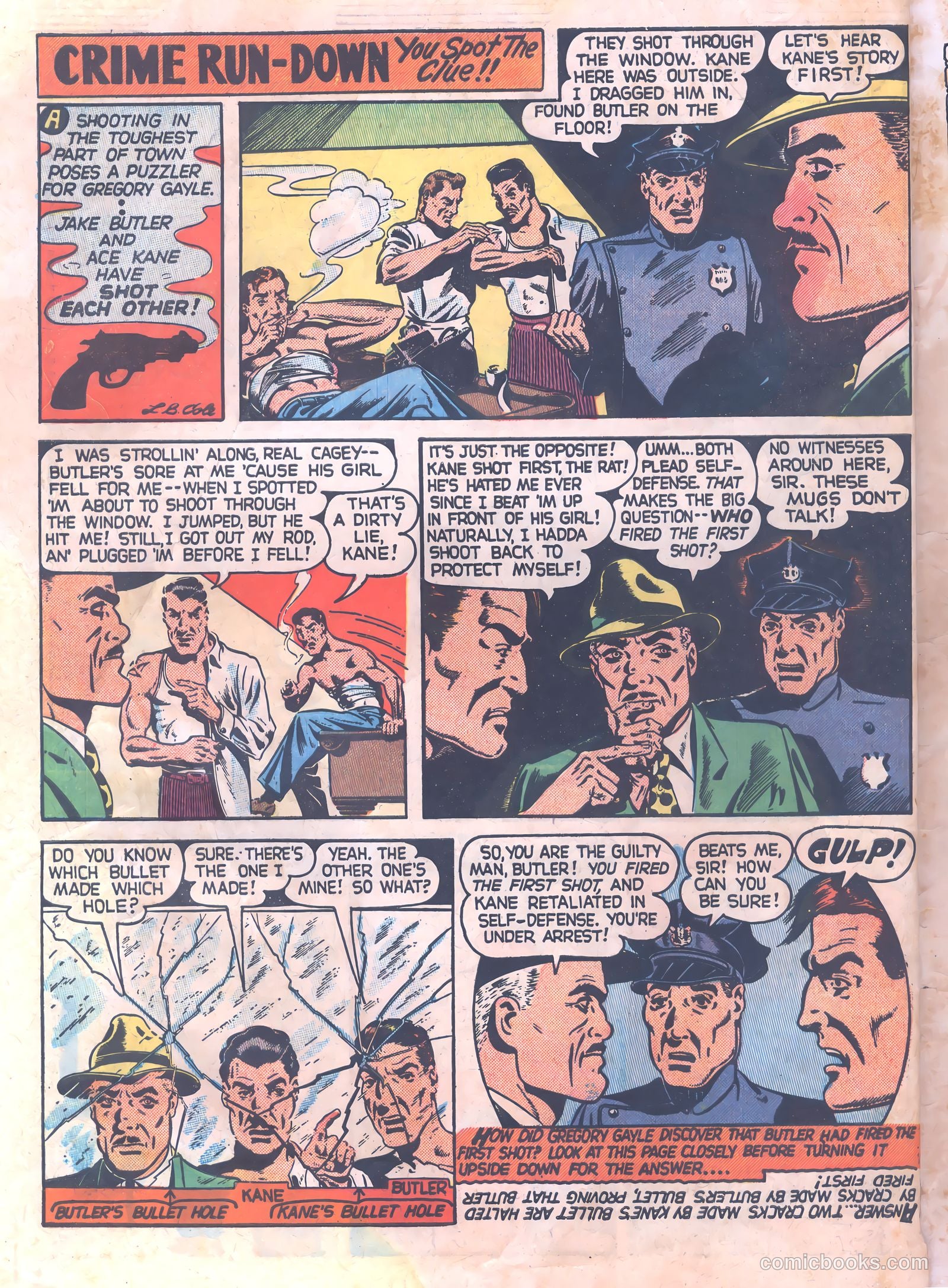 Thrilling Crime Cases #42 — page 34 of 36