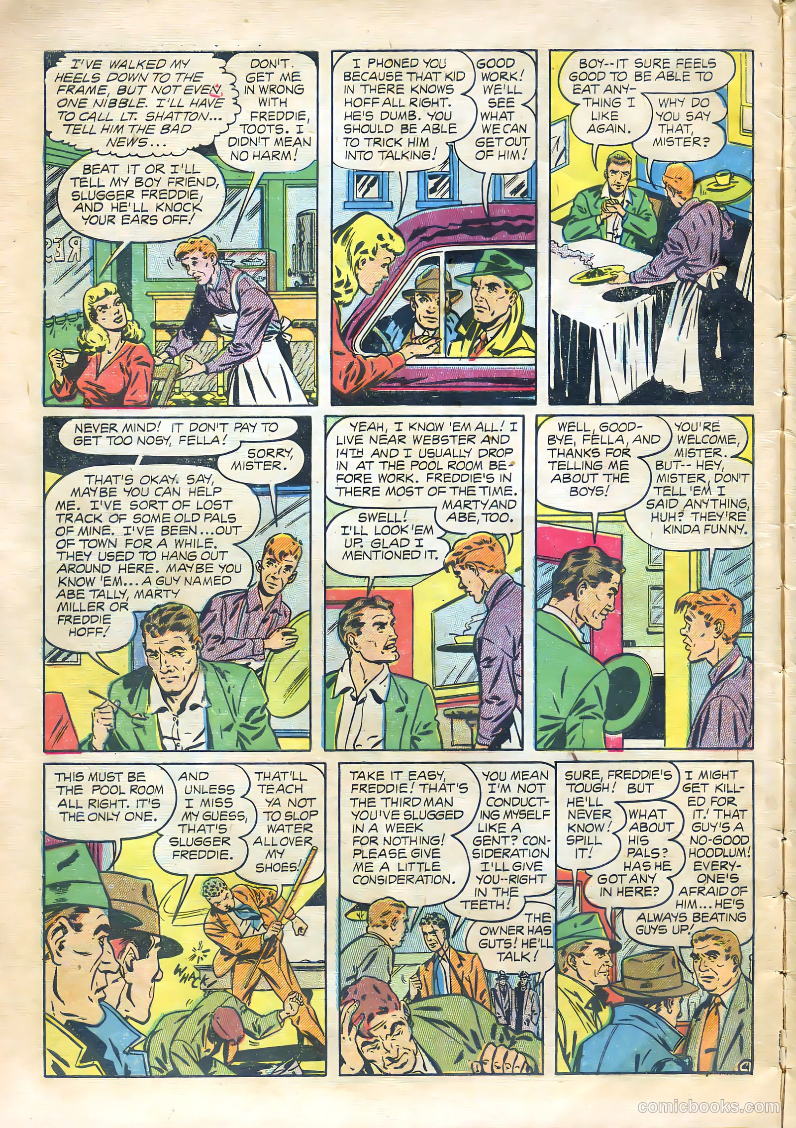 Thrilling Crime Cases #43 — page 6 of 36