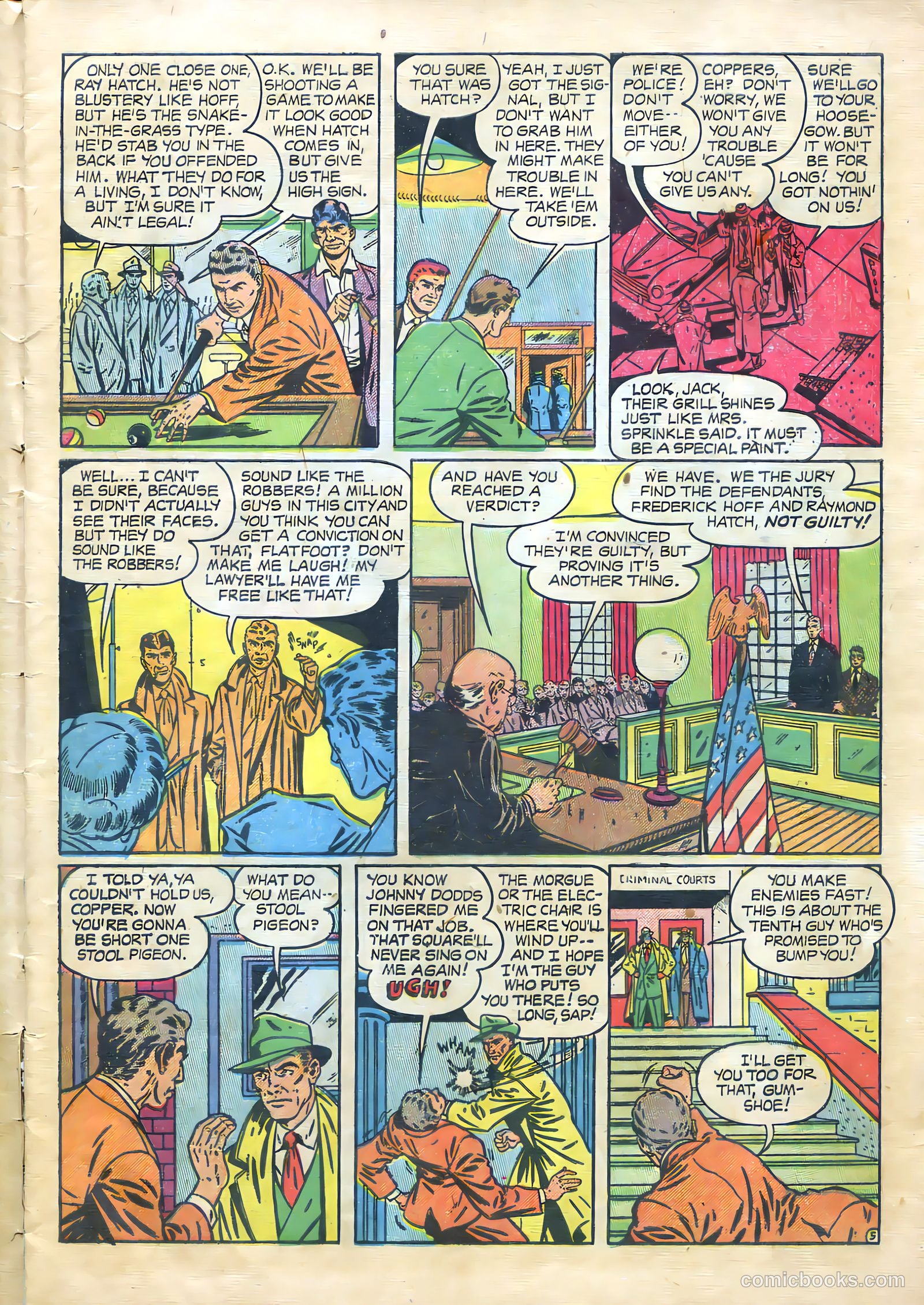 Thrilling Crime Cases #43 — page 7 of 36