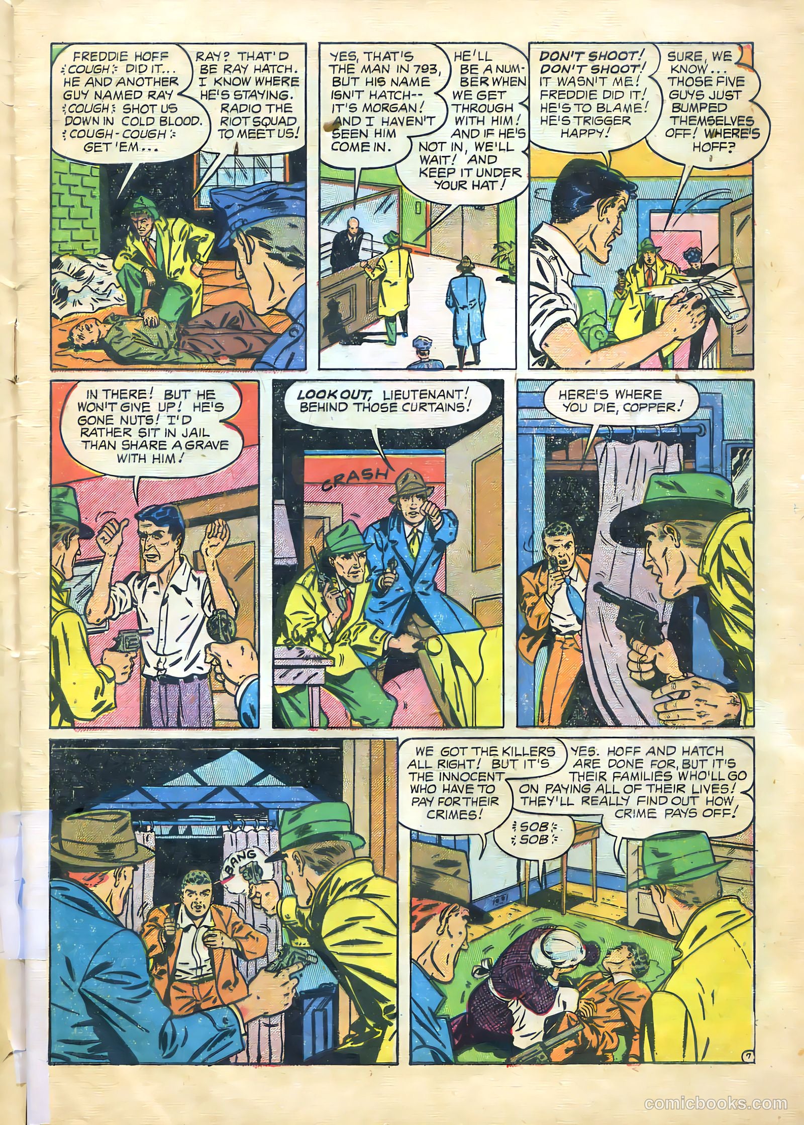 Thrilling Crime Cases #43 — page 9 of 36