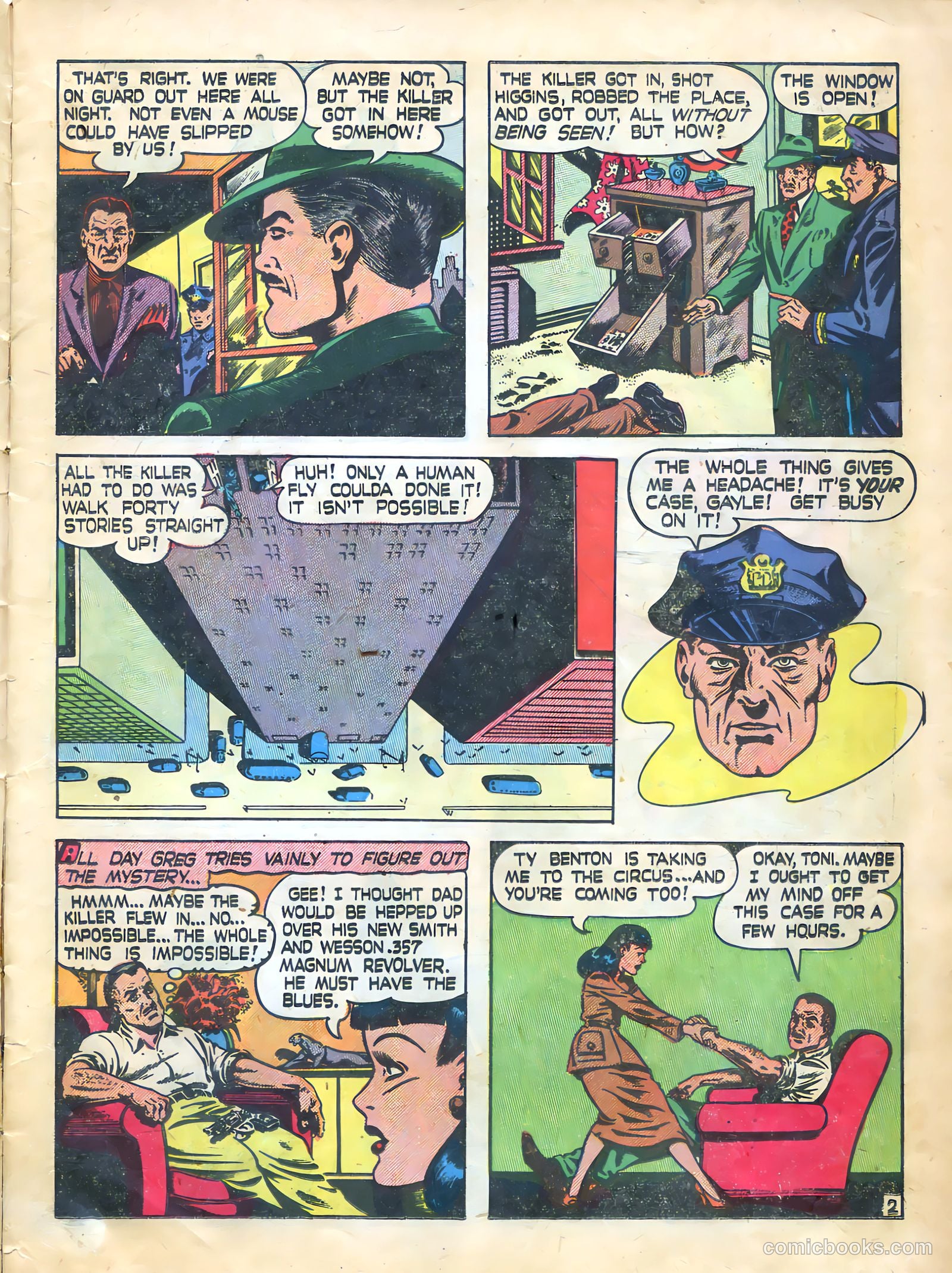 Thrilling Crime Cases #43 — page 11 of 36