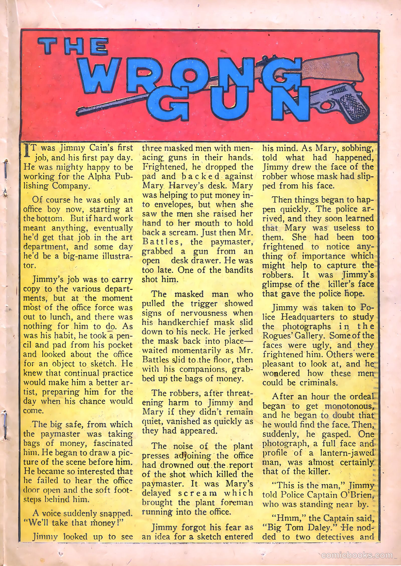 Thrilling Crime Cases #43 — page 19 of 36