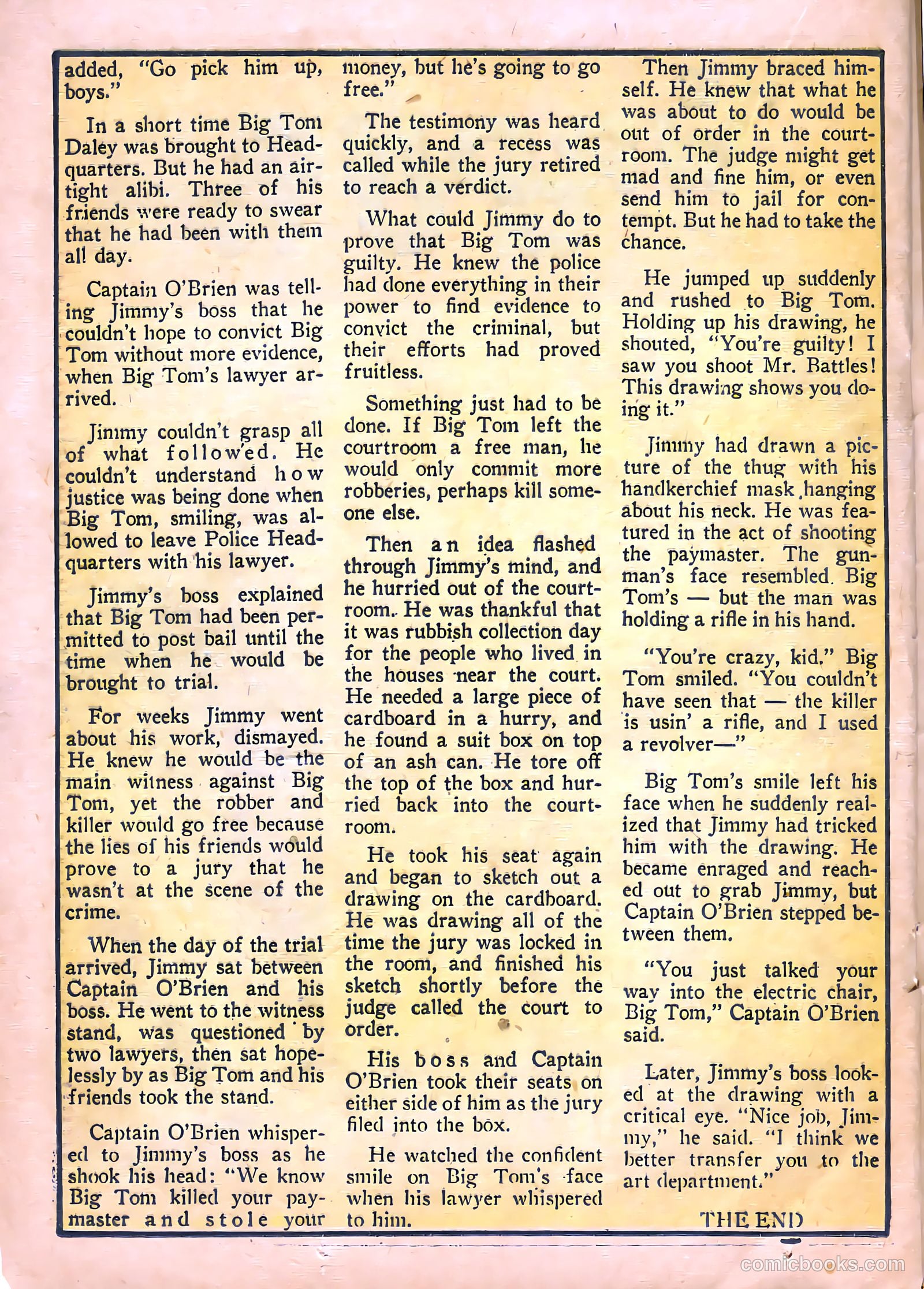 Thrilling Crime Cases #43 — page 20 of 36
