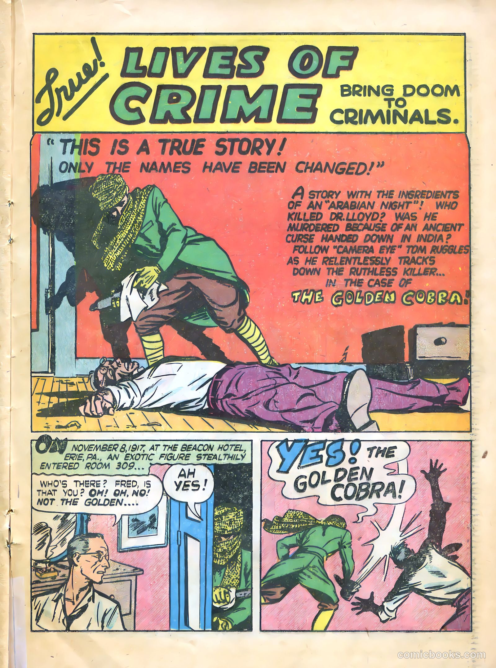 Thrilling Crime Cases #43 — page 21 of 36