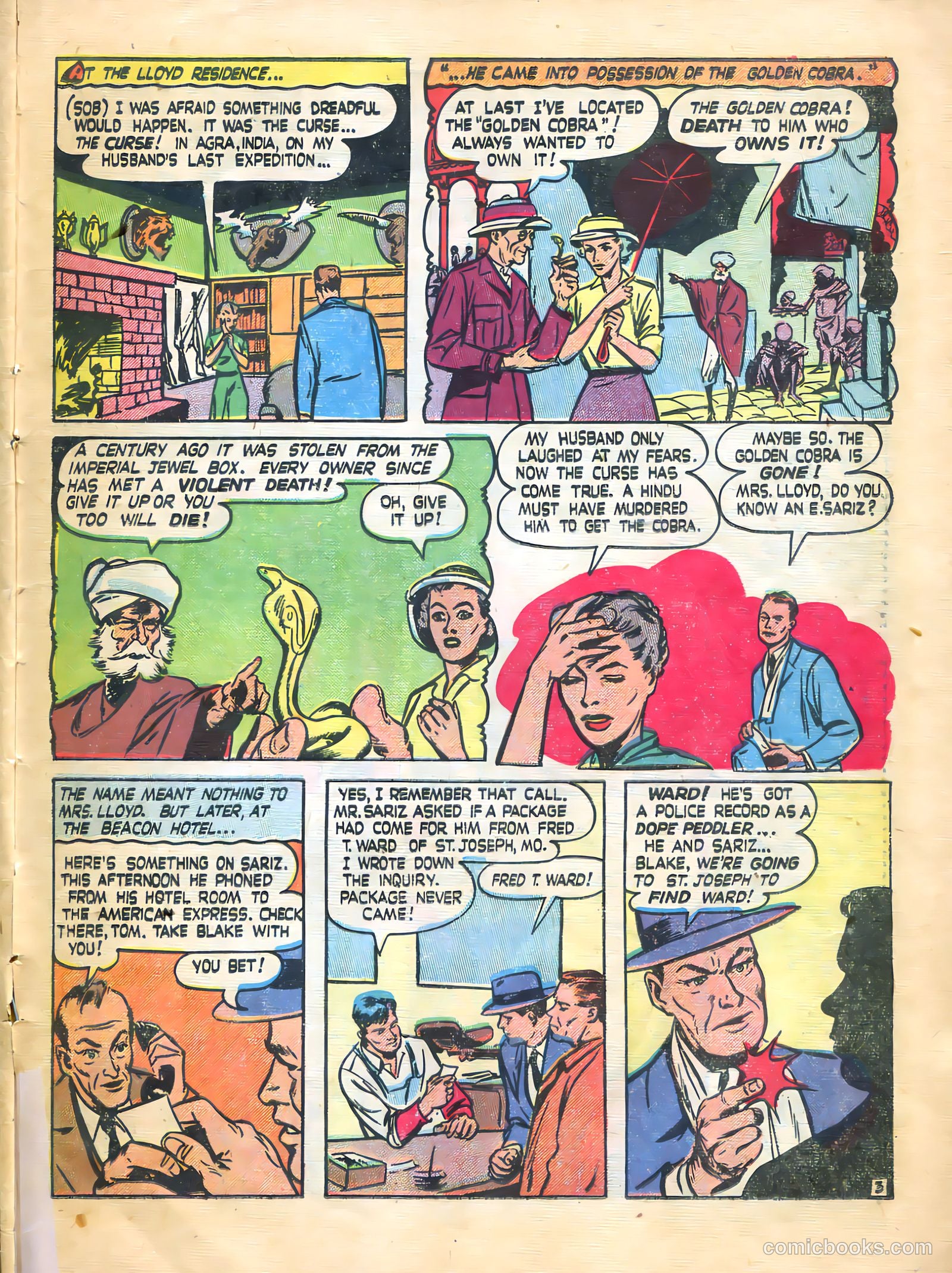 Thrilling Crime Cases #43 — page 23 of 36