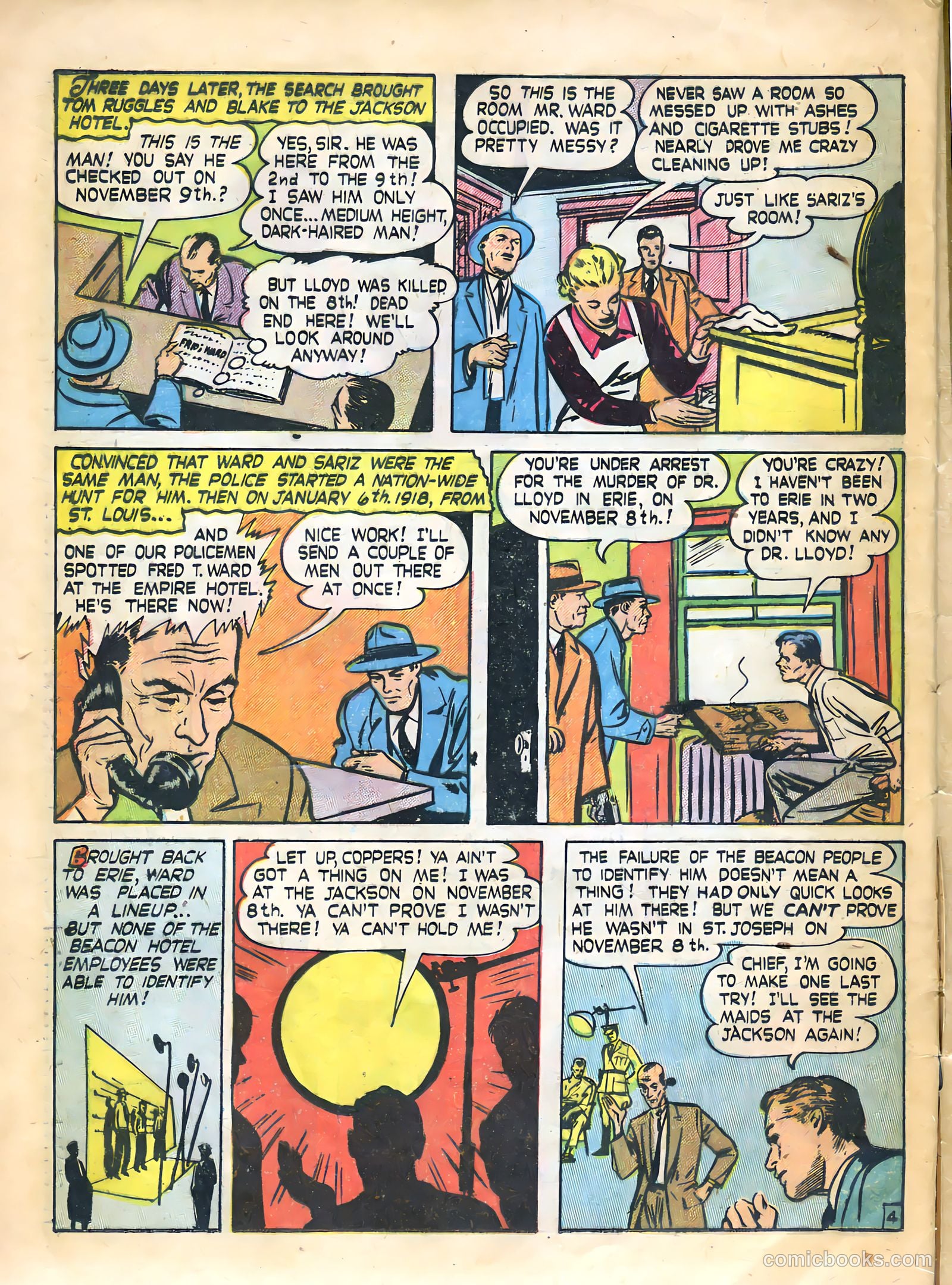 Thrilling Crime Cases #43 — page 24 of 36