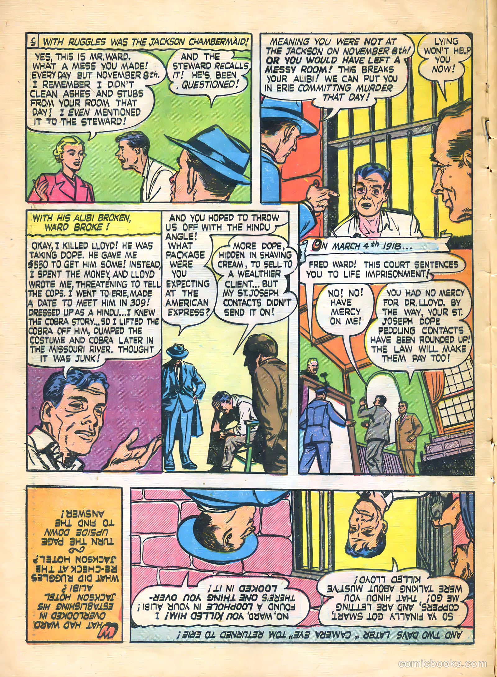 Thrilling Crime Cases #43 — page 25 of 36