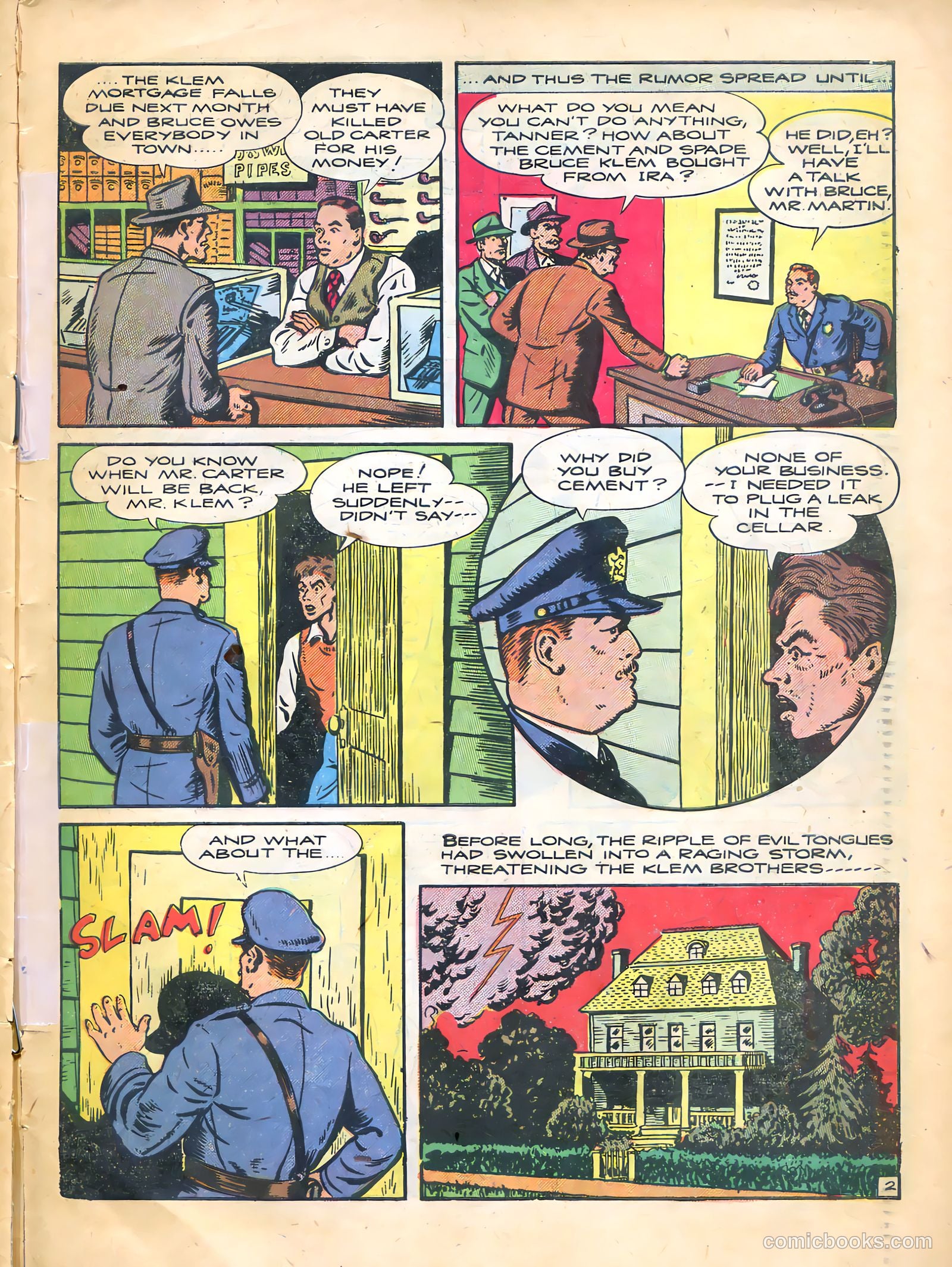 Thrilling Crime Cases #43 — page 27 of 36