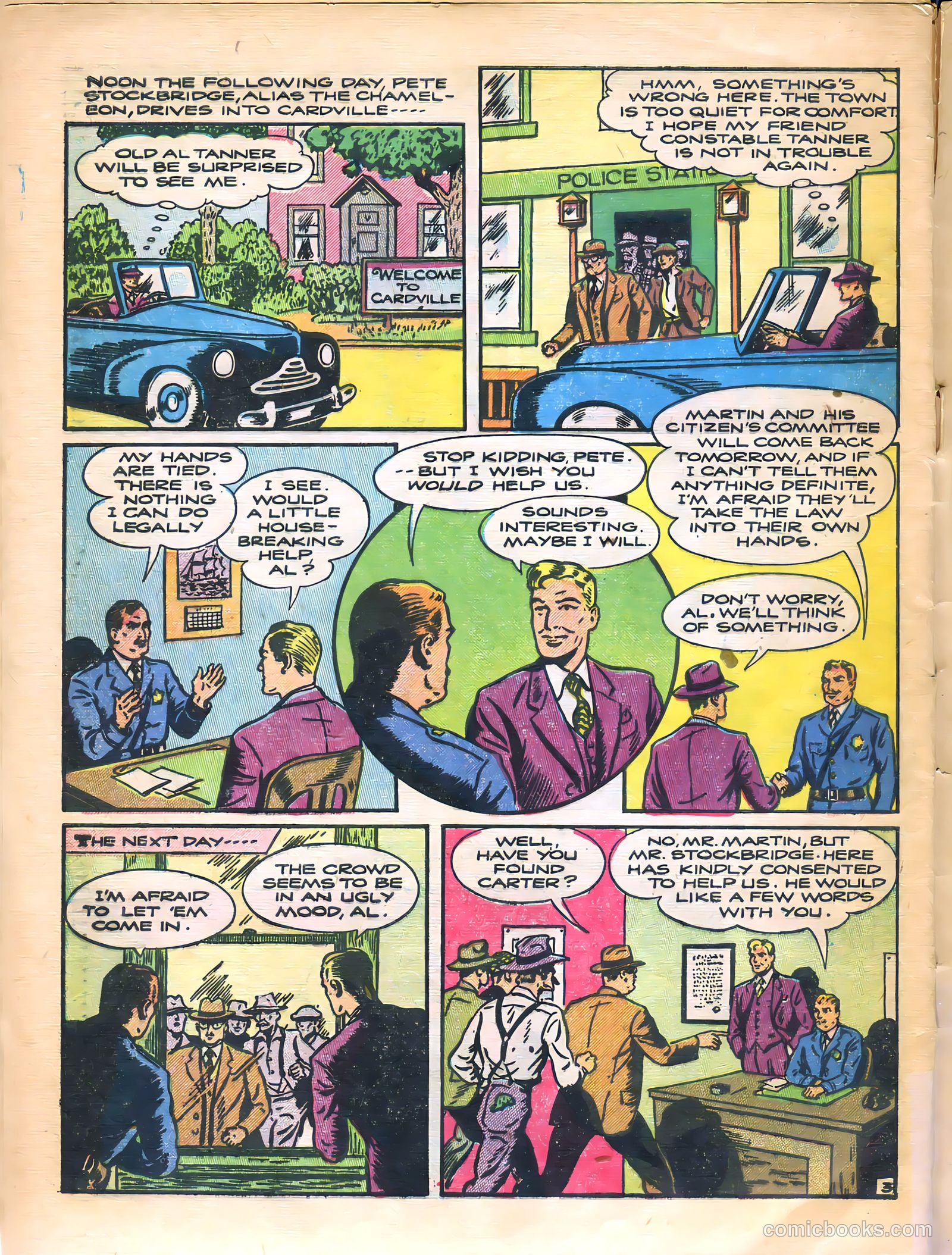 Thrilling Crime Cases #43 — page 28 of 36