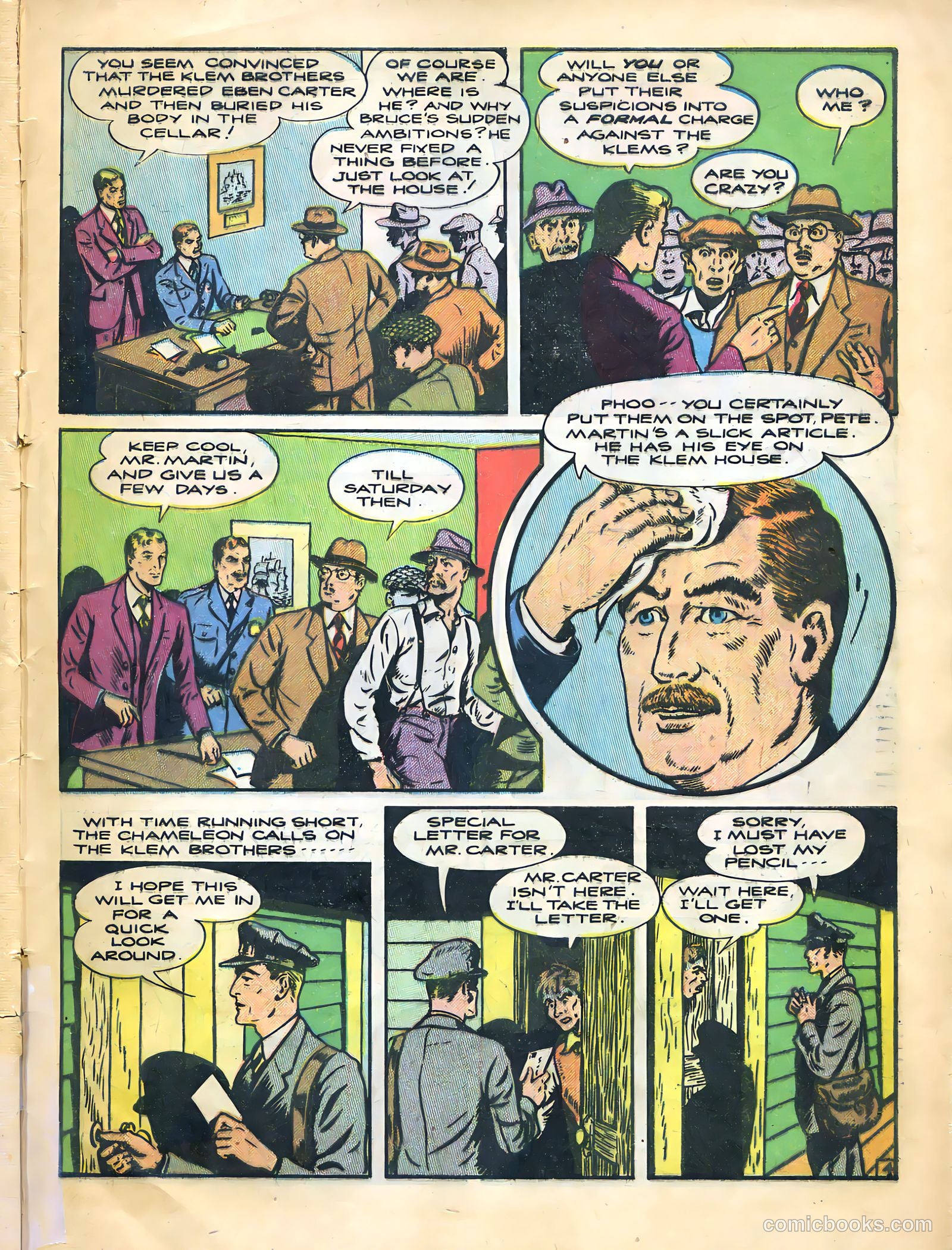 Thrilling Crime Cases #43 — page 29 of 36