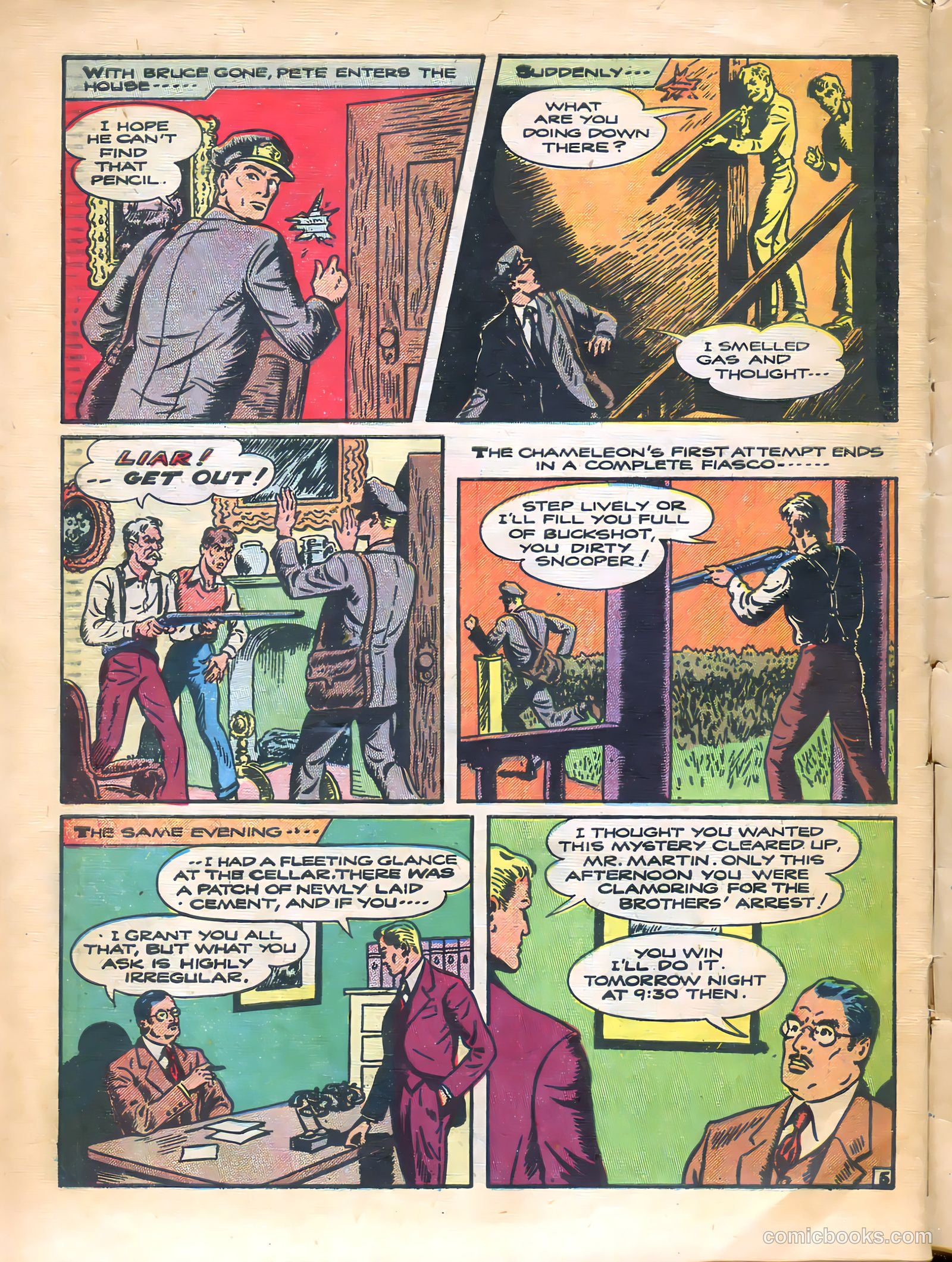 Thrilling Crime Cases #43 — page 30 of 36