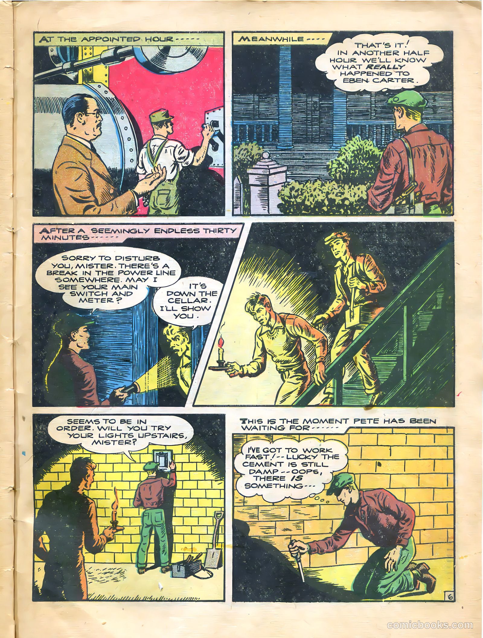 Thrilling Crime Cases #43 — page 31 of 36