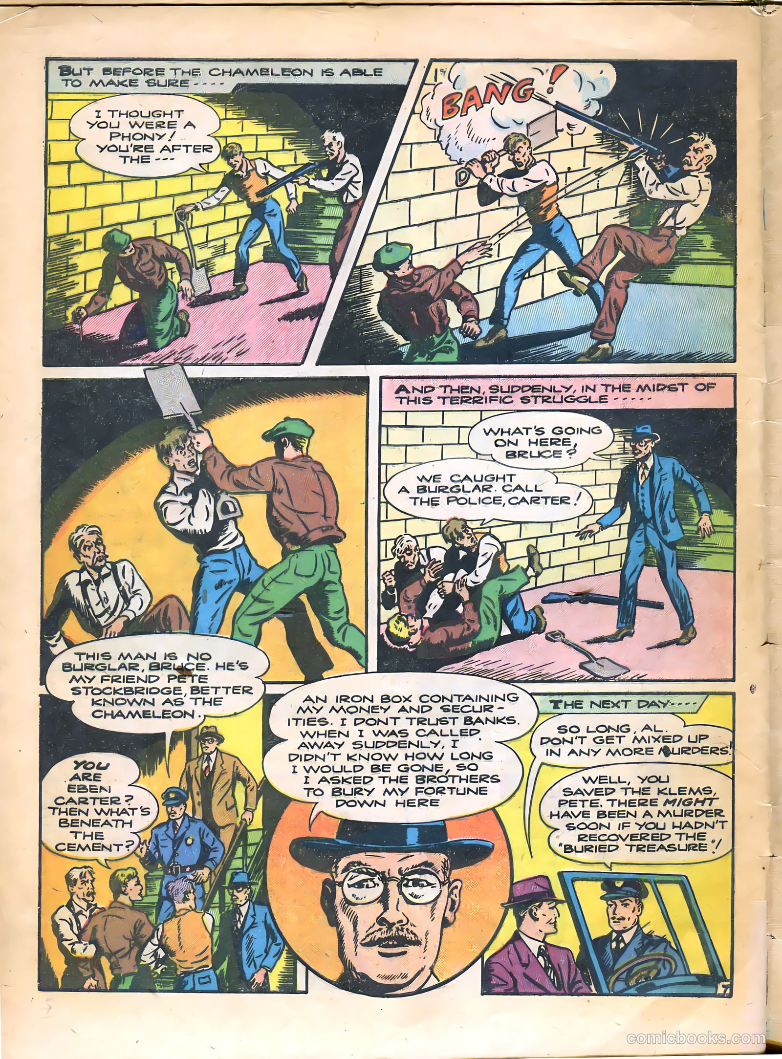 Thrilling Crime Cases #43 — page 32 of 36