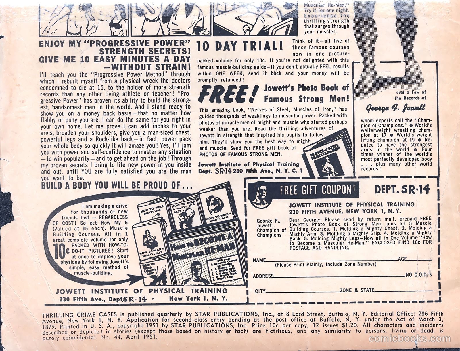 Thrilling Crime Cases #44 — page 2 of 36