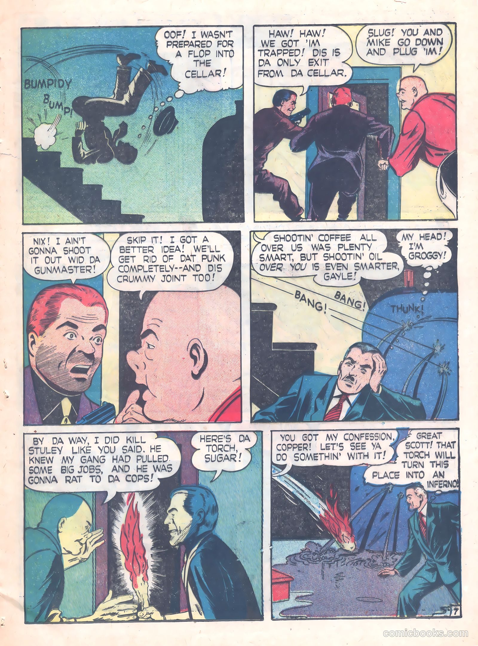 Thrilling Crime Cases #44 — page 9 of 36