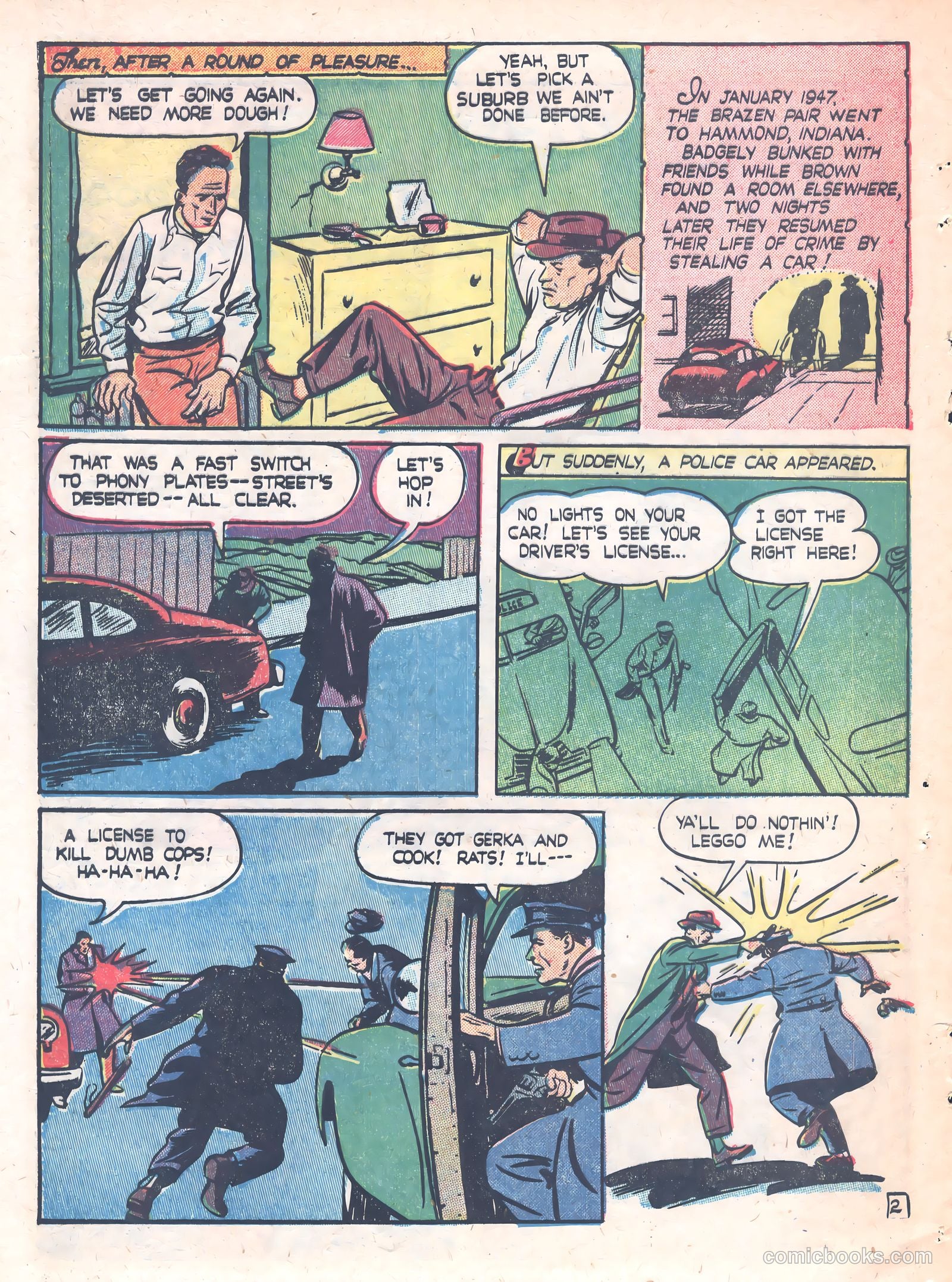 Thrilling Crime Cases #44 — page 14 of 36