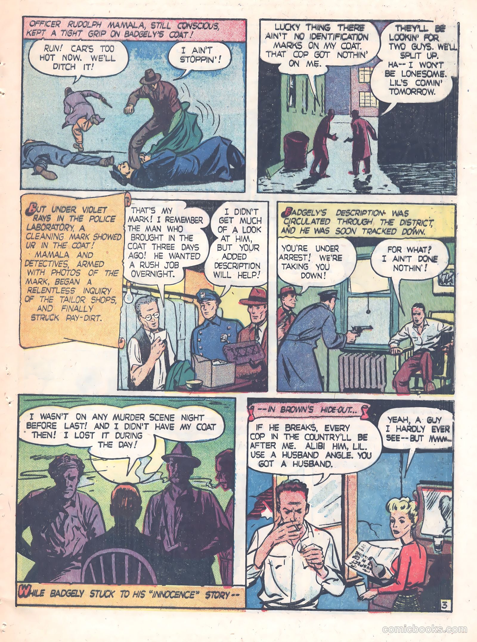 Thrilling Crime Cases #44 — page 15 of 36
