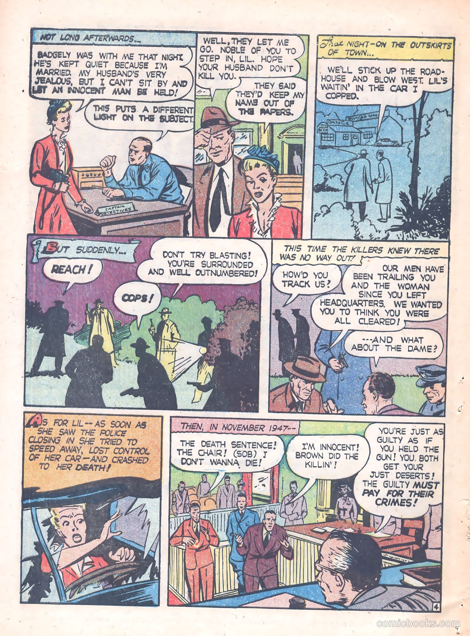 Thrilling Crime Cases #44 — page 16 of 36