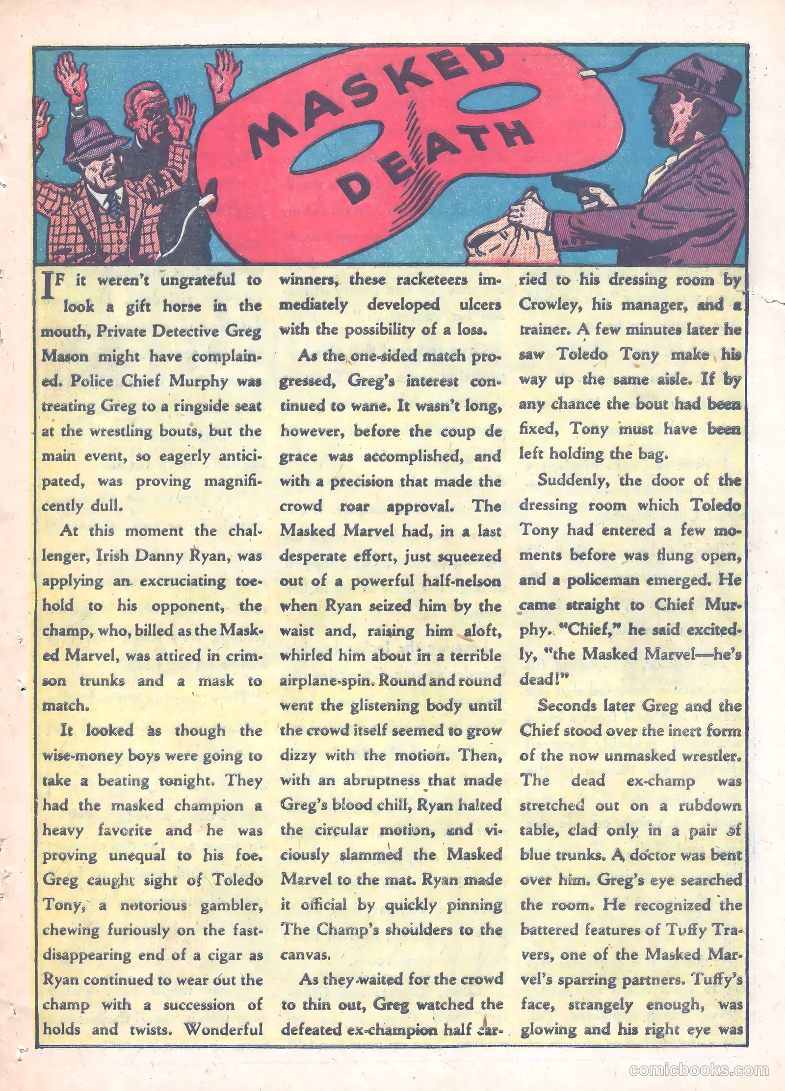 Thrilling Crime Cases #44 — page 17 of 36