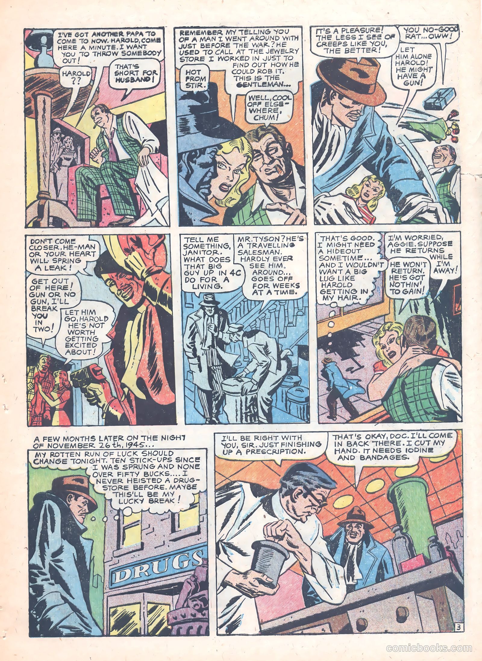 Thrilling Crime Cases #44 — page 21 of 36